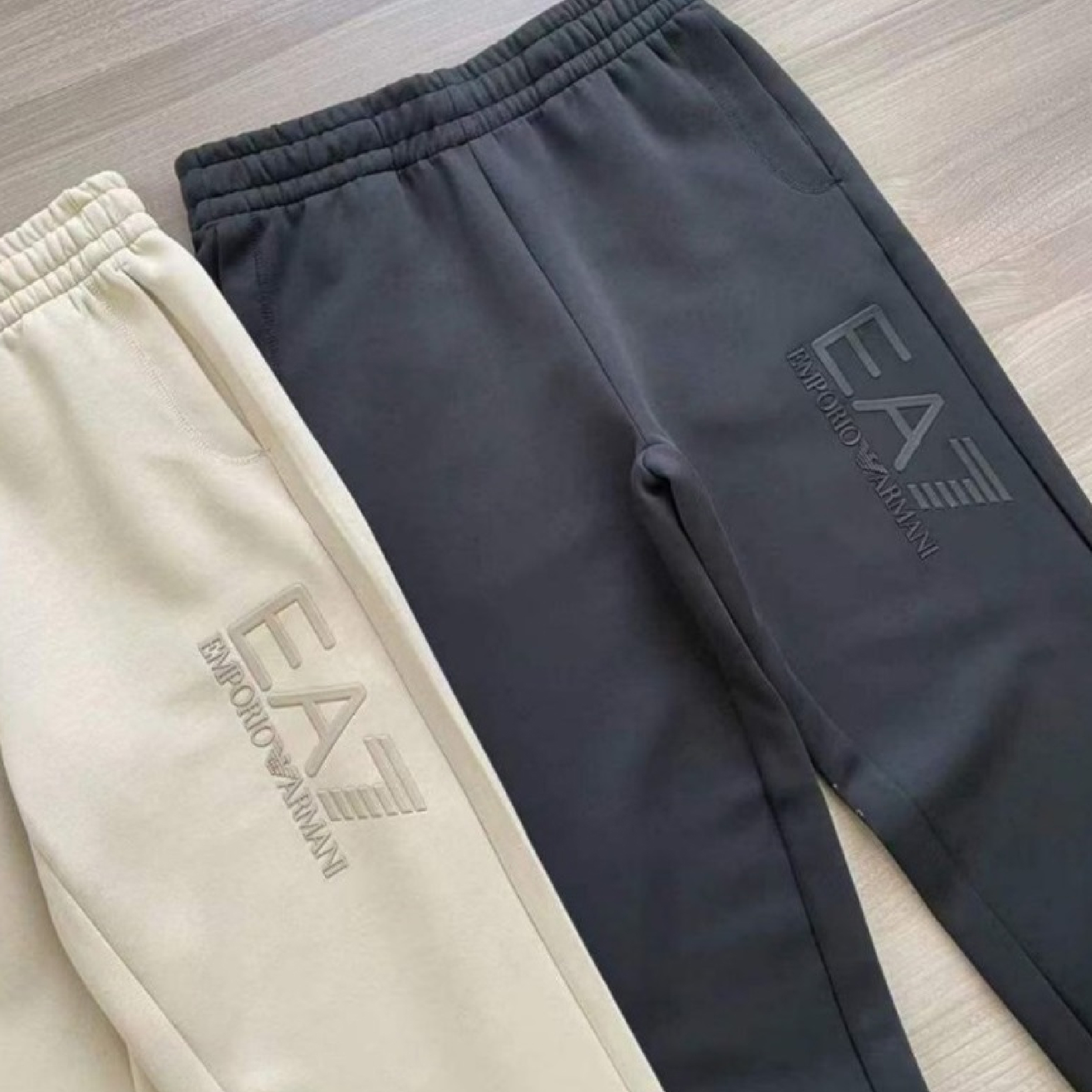 Emporio Armani EA7 Embossed Logo Jogger Pants-05