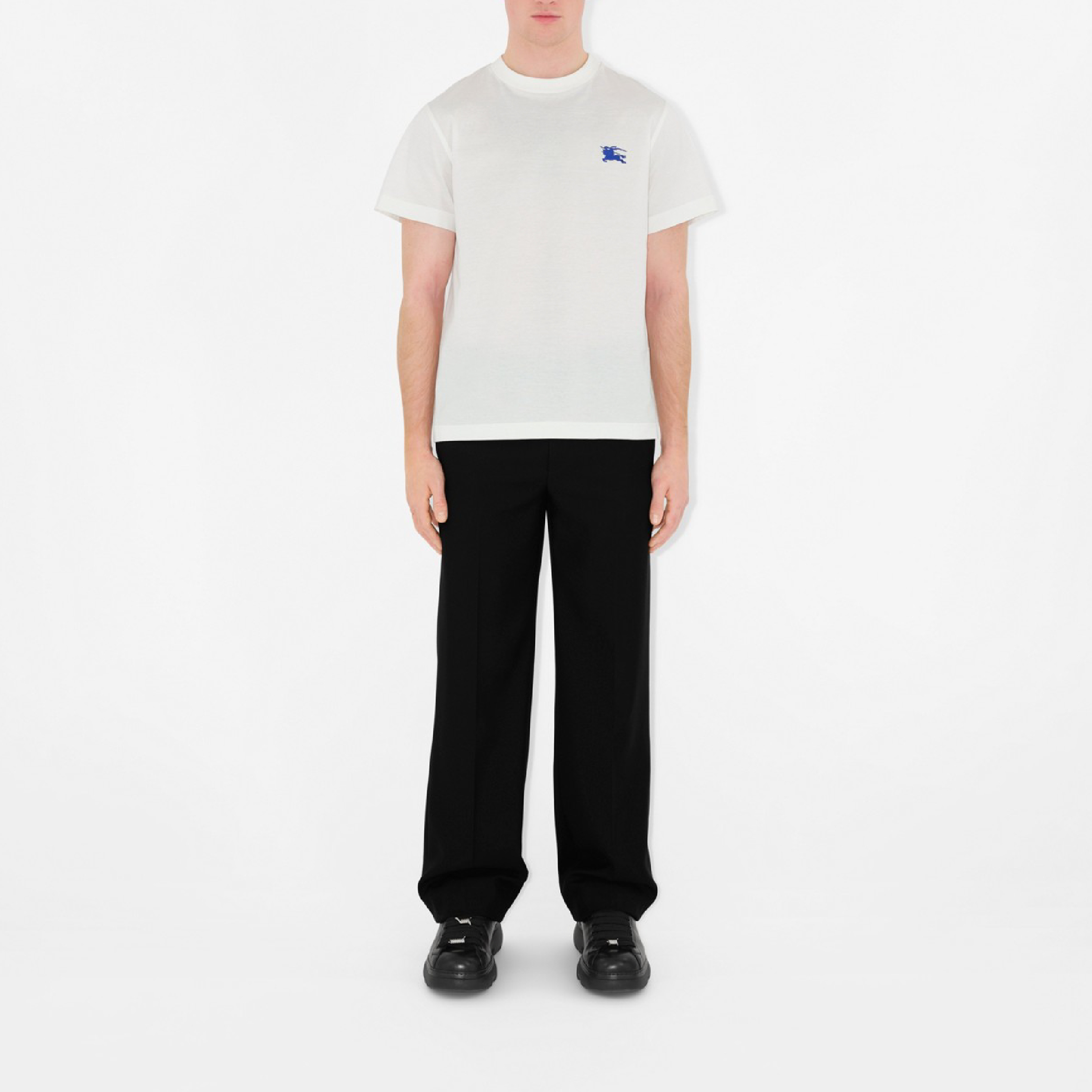 Burberry Slim Fit Cotton T-shirt-14