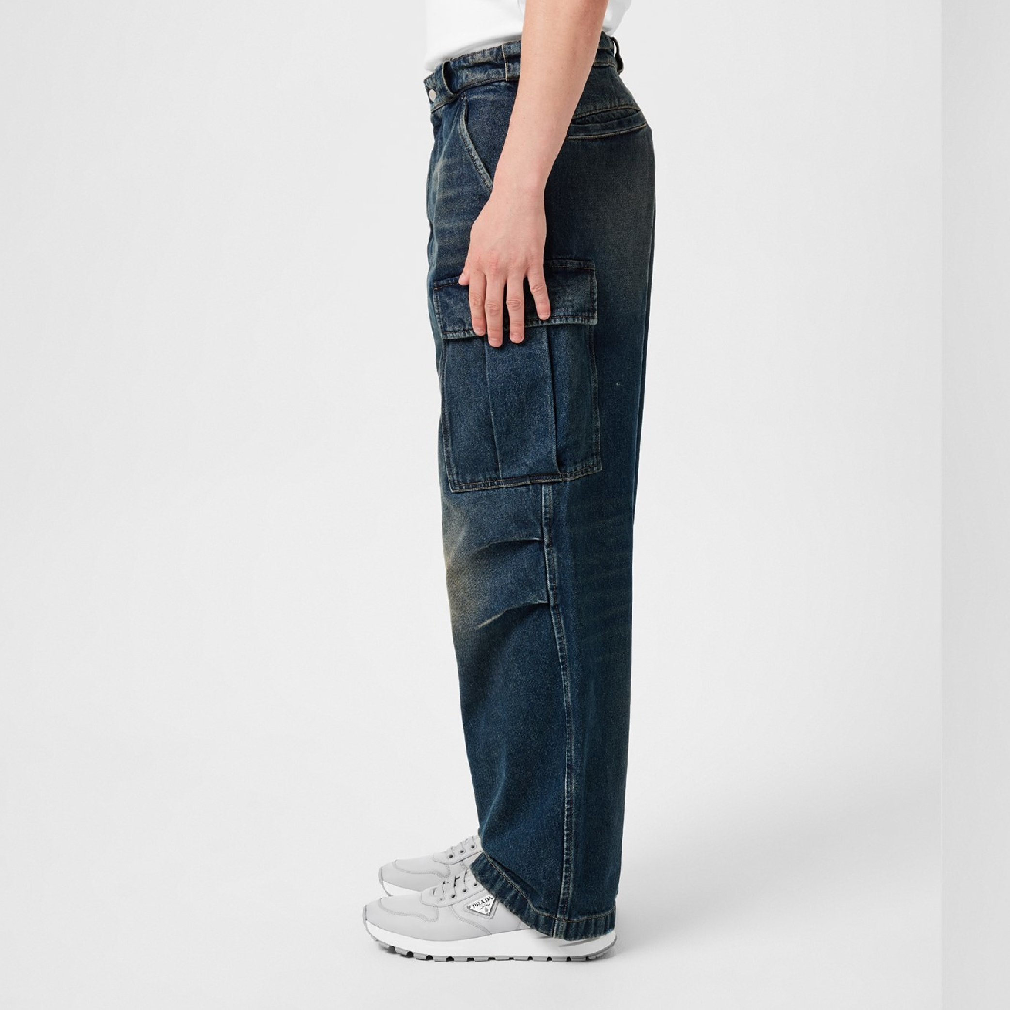 Prada Baggy Cargo Jeans-08