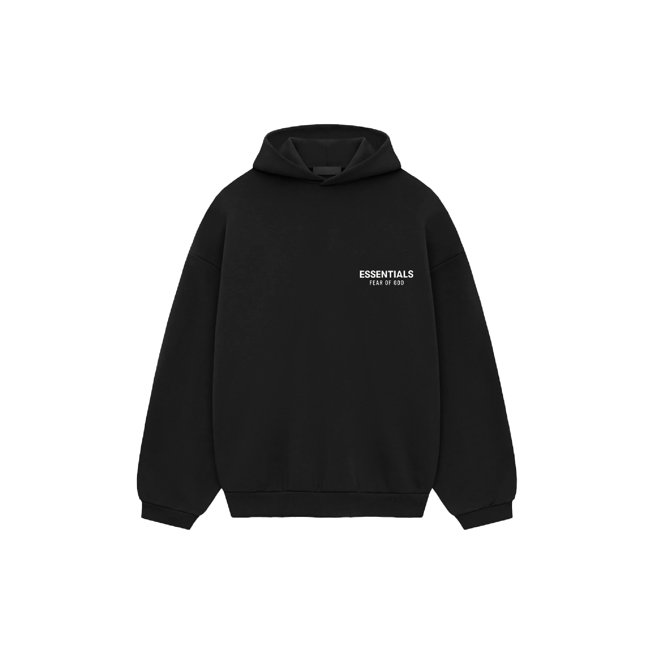 Fear of God Essentials Core Logo Fleece Hoodie-03