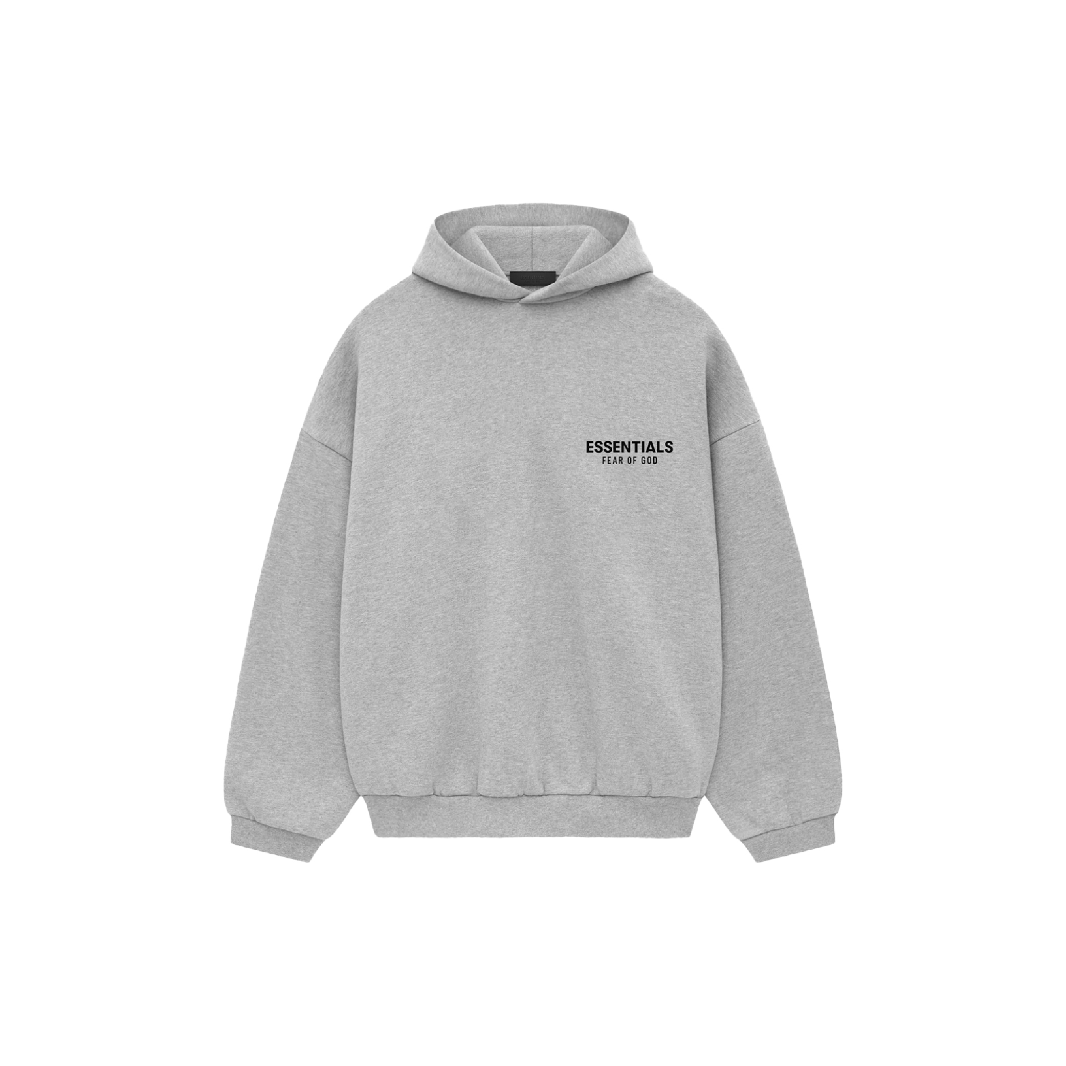 Fear of God Essentials Core Logo Fleece Hoodie-06