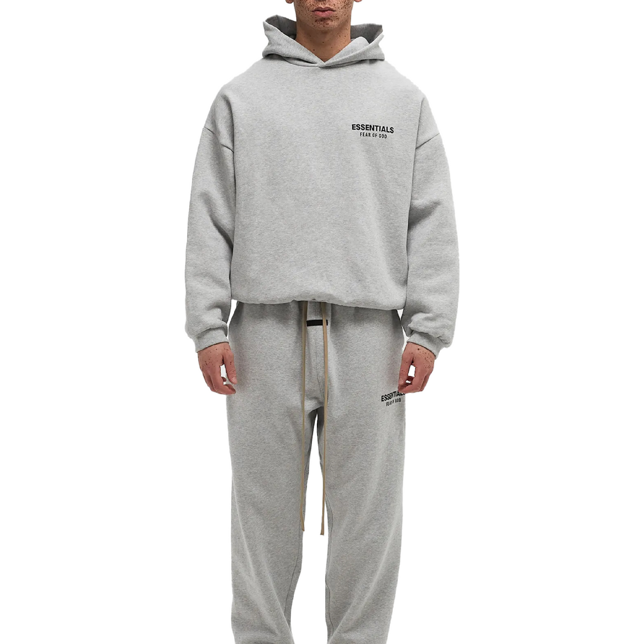Fear of God Essentials Core Logo Fleece Hoodie-16
