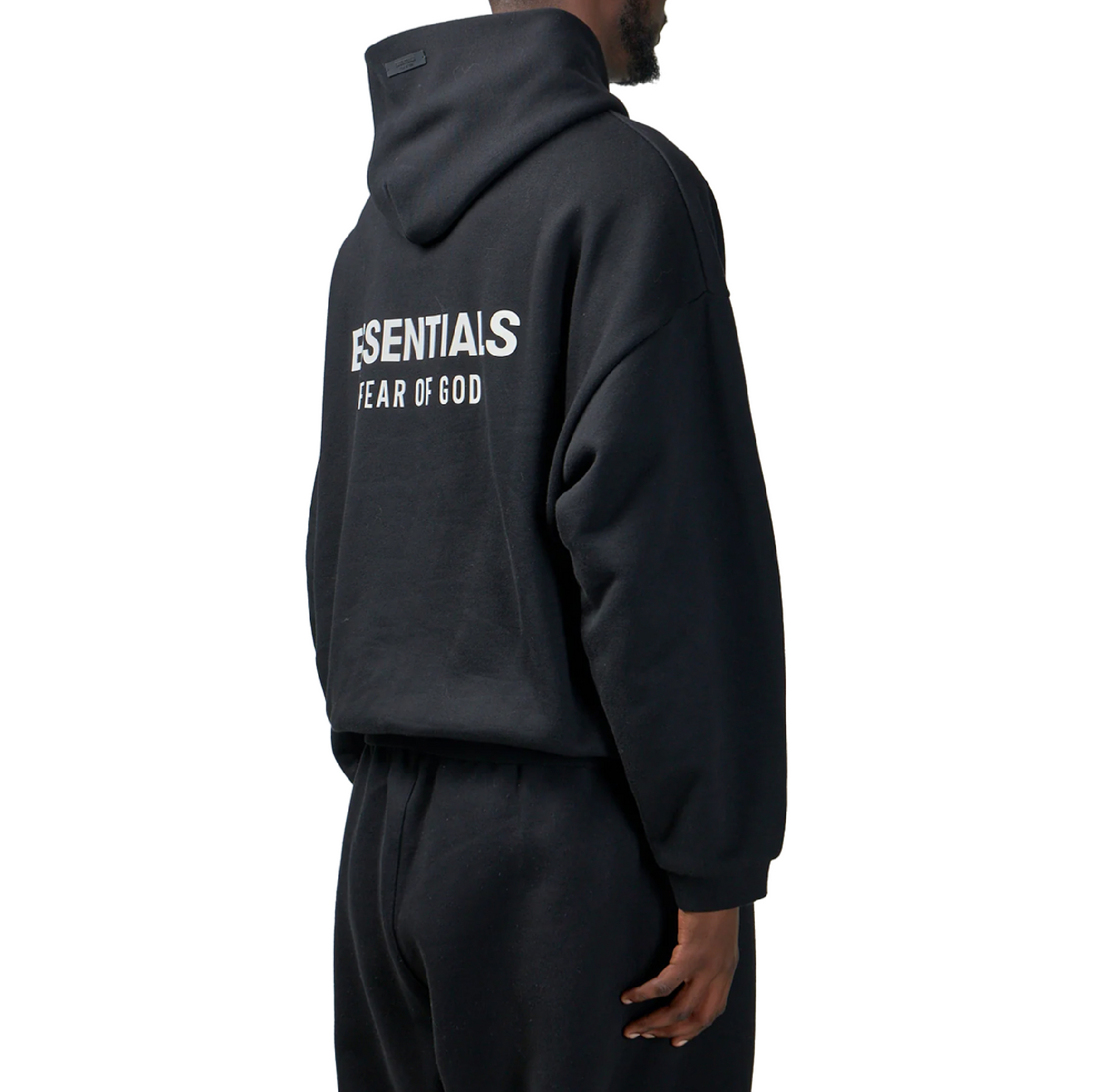 Fear of God Essentials Core Logo Fleece Hoodie-15