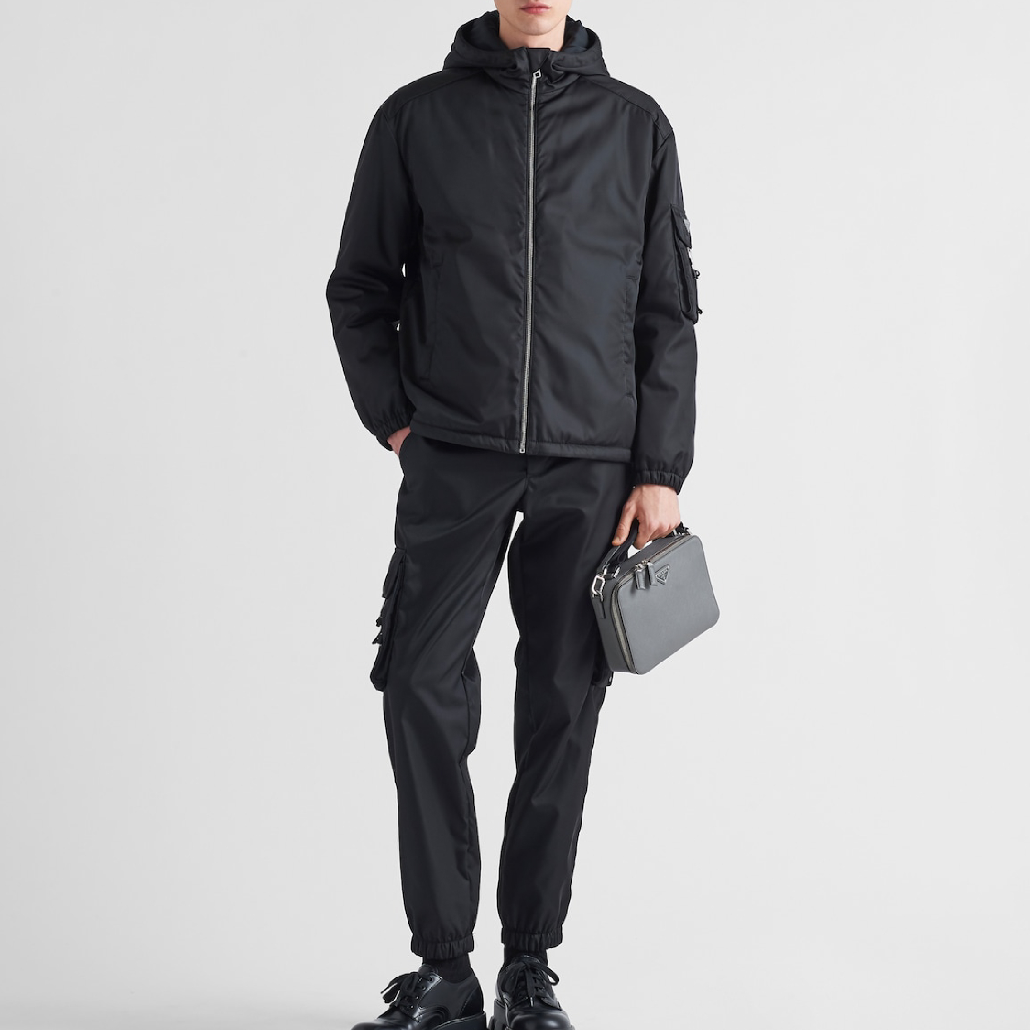 Prada Re-Nylon blouson jacket-04
