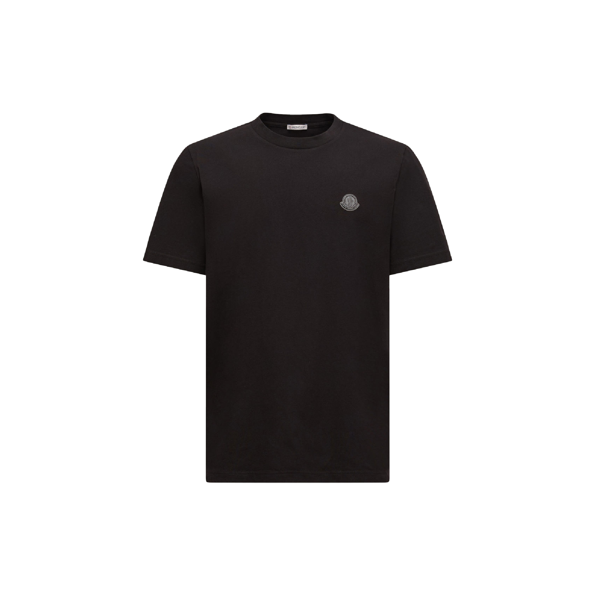 Monclerr Logo Patch Cotton T-Shirt-02