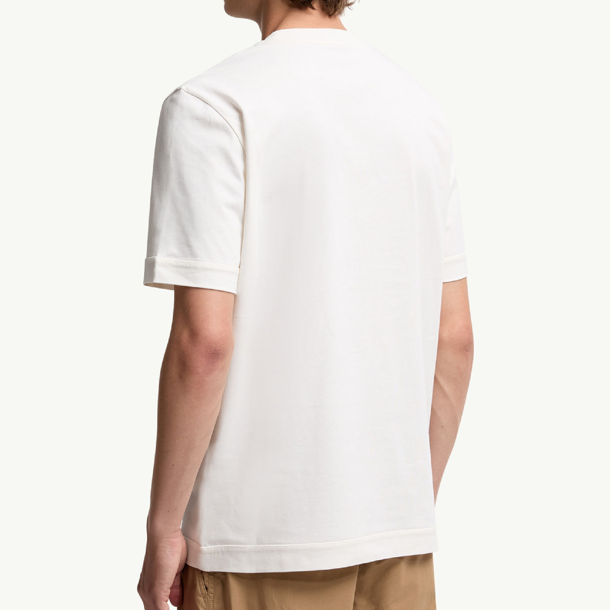 Monclerr Logo Patch Cotton T-Shirt-10