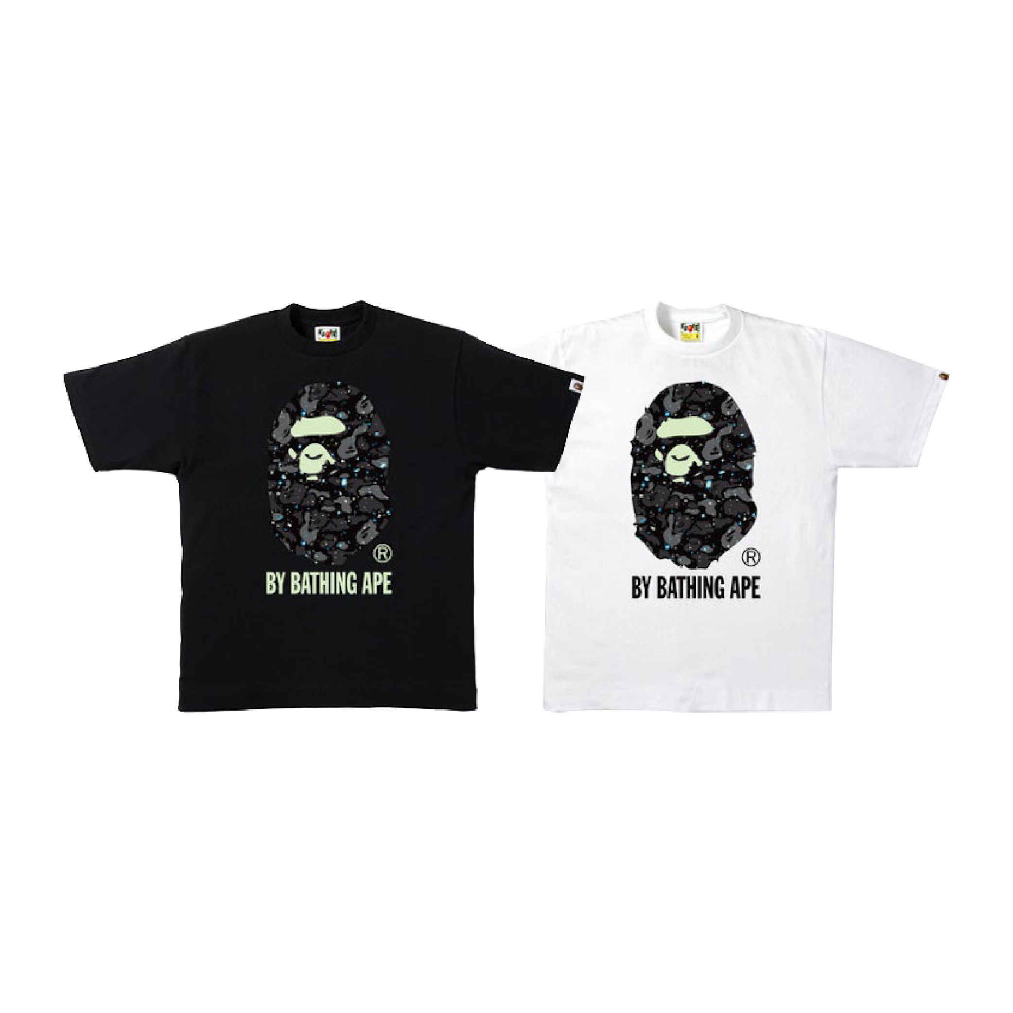 BAPE Space Camo By Bathing Tee-01