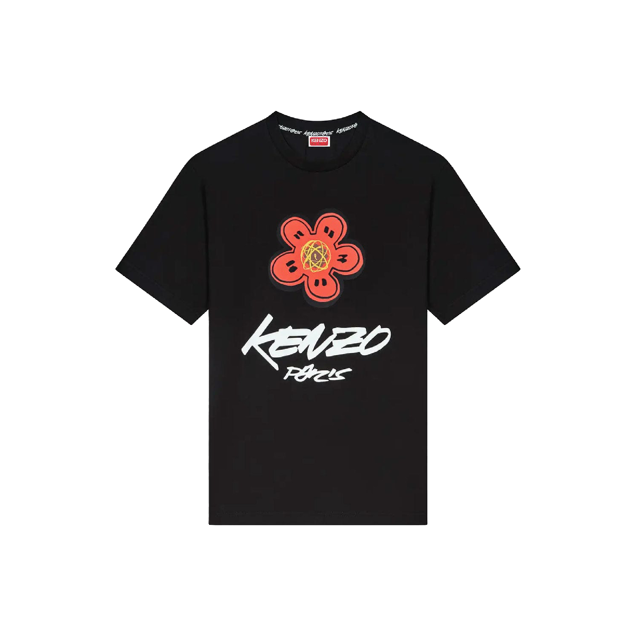 KENZO LUCKY TIGER OVERSIZE T-SHIRT, BLACK-03