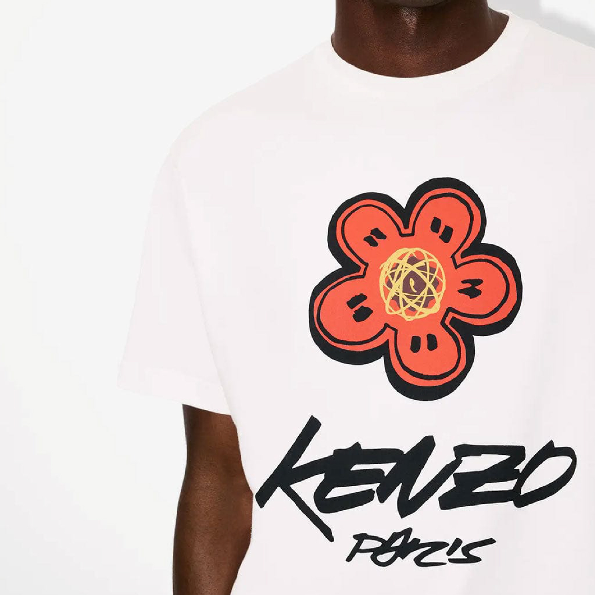 KENZO LUCKY TIGER OVERSIZE T-SHIRT, BLACK-10