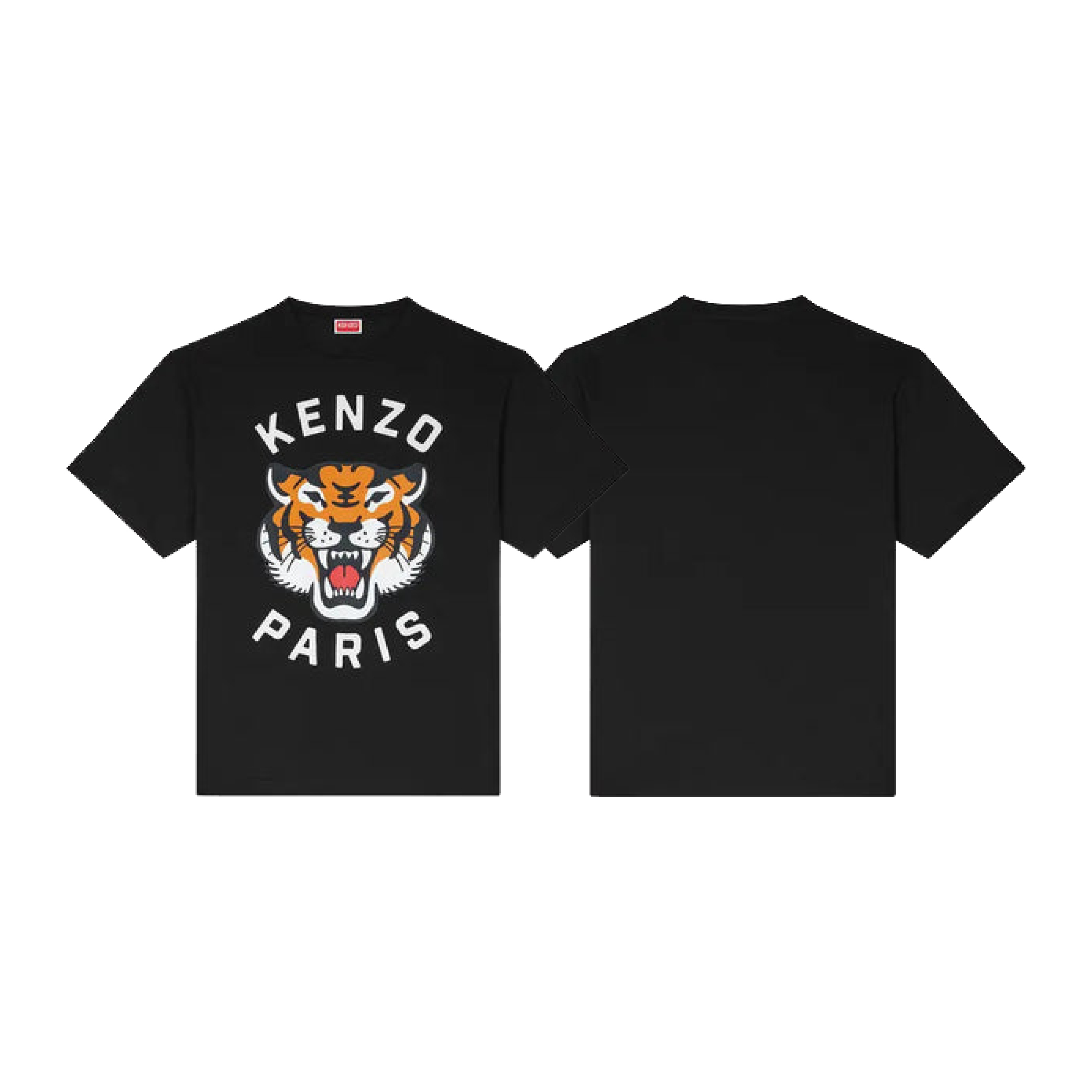 KENZO LUCKY TIGER OVERSIZE T-SHIRT, BLACK-03