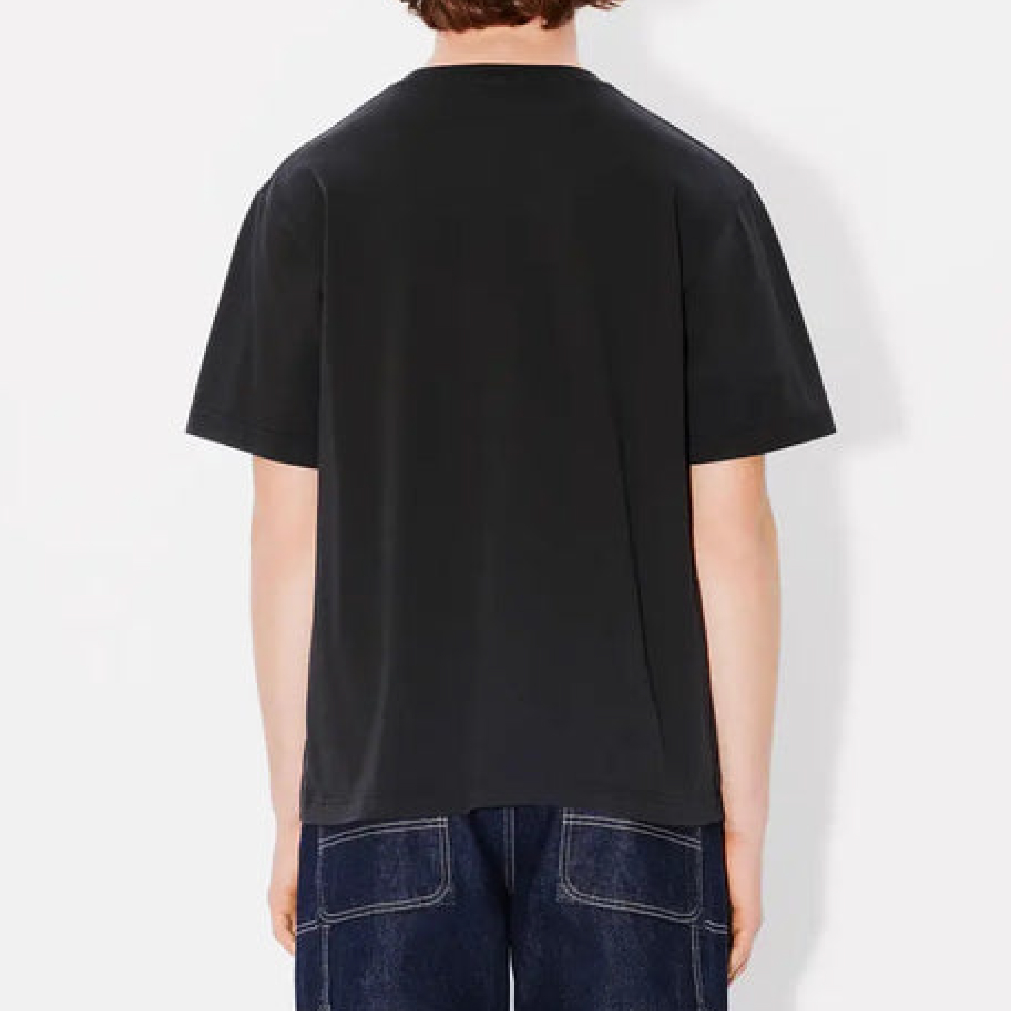 KENZO LUCKY TIGER OVERSIZE T-SHIRT, BLACK-05