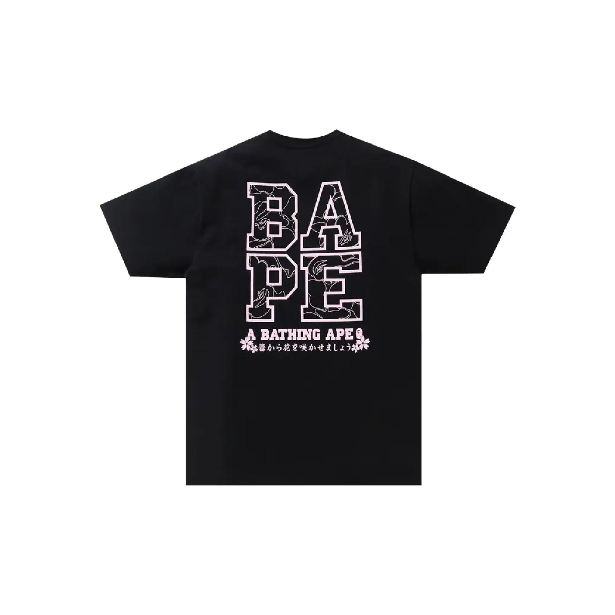 BAPE A Bathing Ape Sakura Photo Ape Head Tee-03