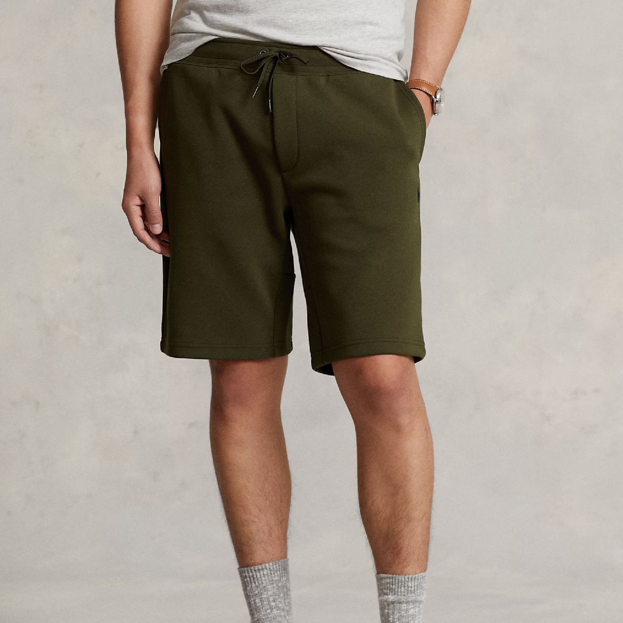 Polo Ralph Lauren Basic Small Pony Cotton Shorts-08