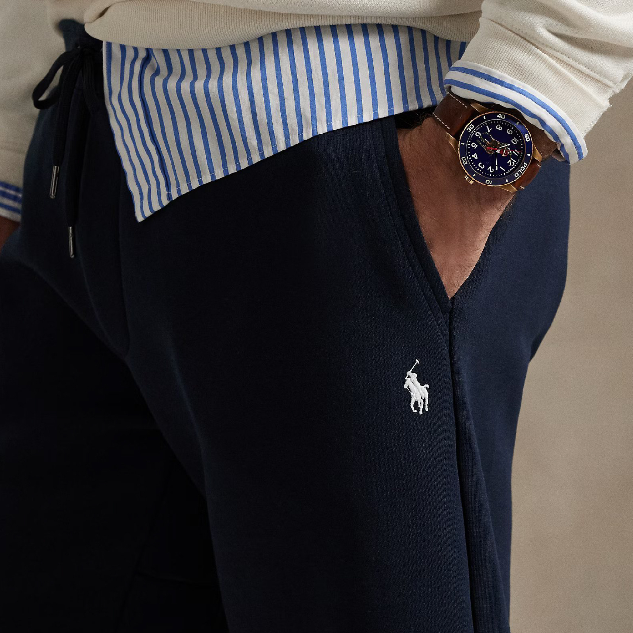 Polo Ralph Lauren Basic Small Pony Cotton Shorts-04