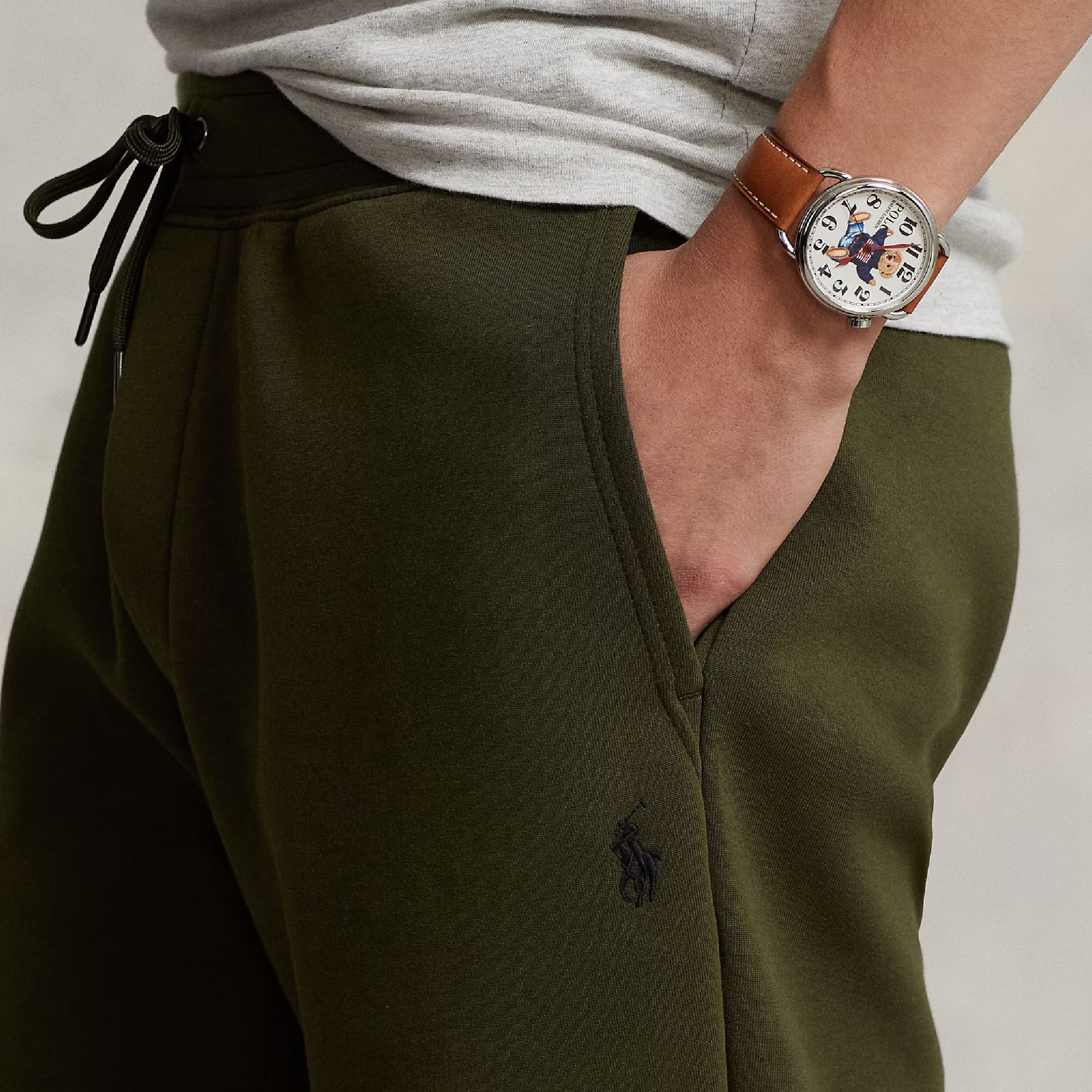 Polo Ralph Lauren Basic Small Pony Cotton Shorts-05