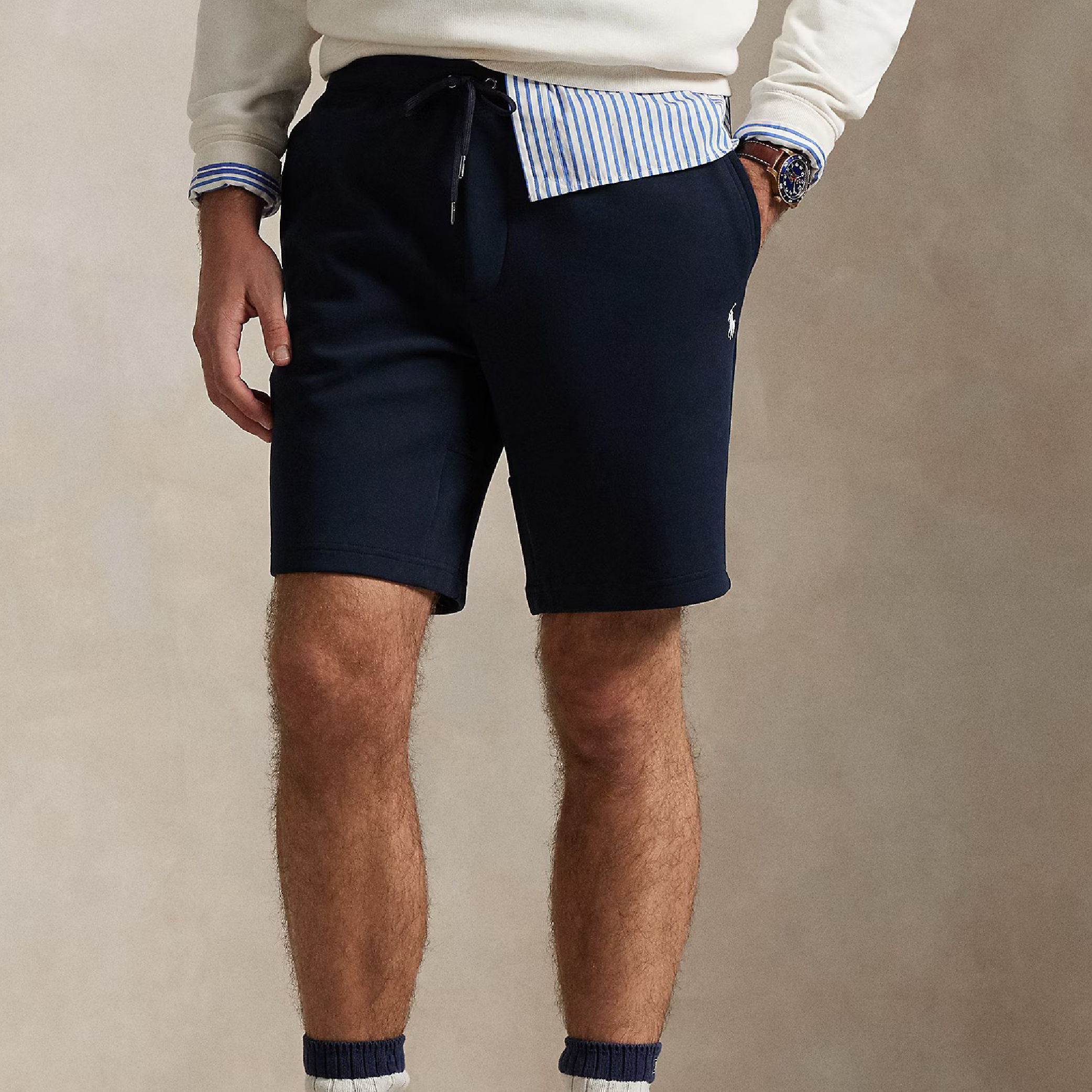 Polo Ralph Lauren Basic Small Pony Cotton Shorts-06