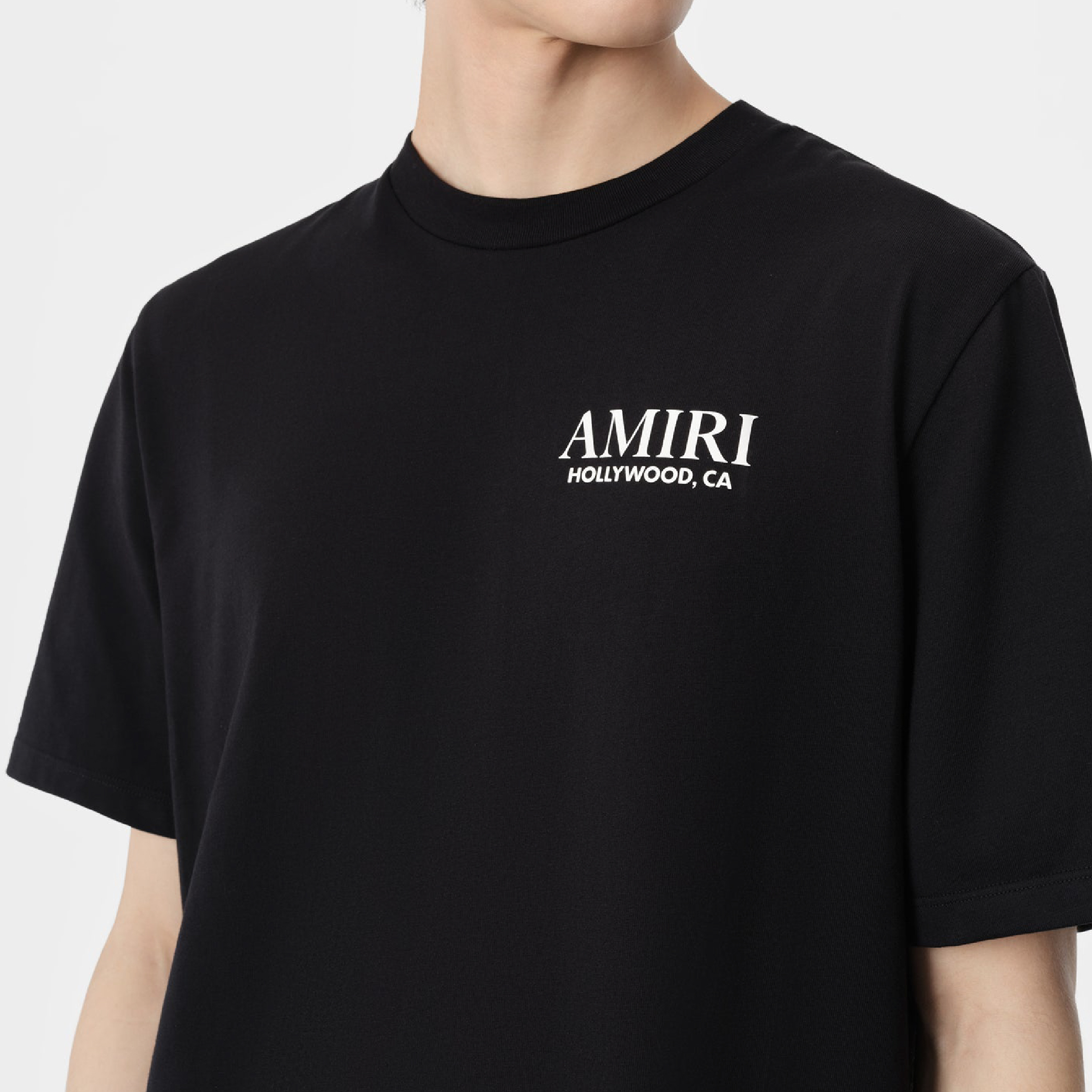 Amiri Bones Stacked T-Shirt in Black (5)
