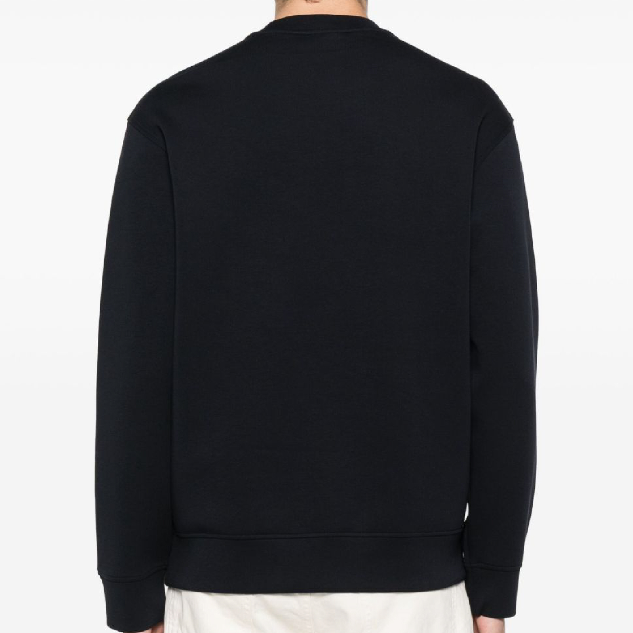 Emporio Armani eagle-emblem embroidered sweatshirt-04