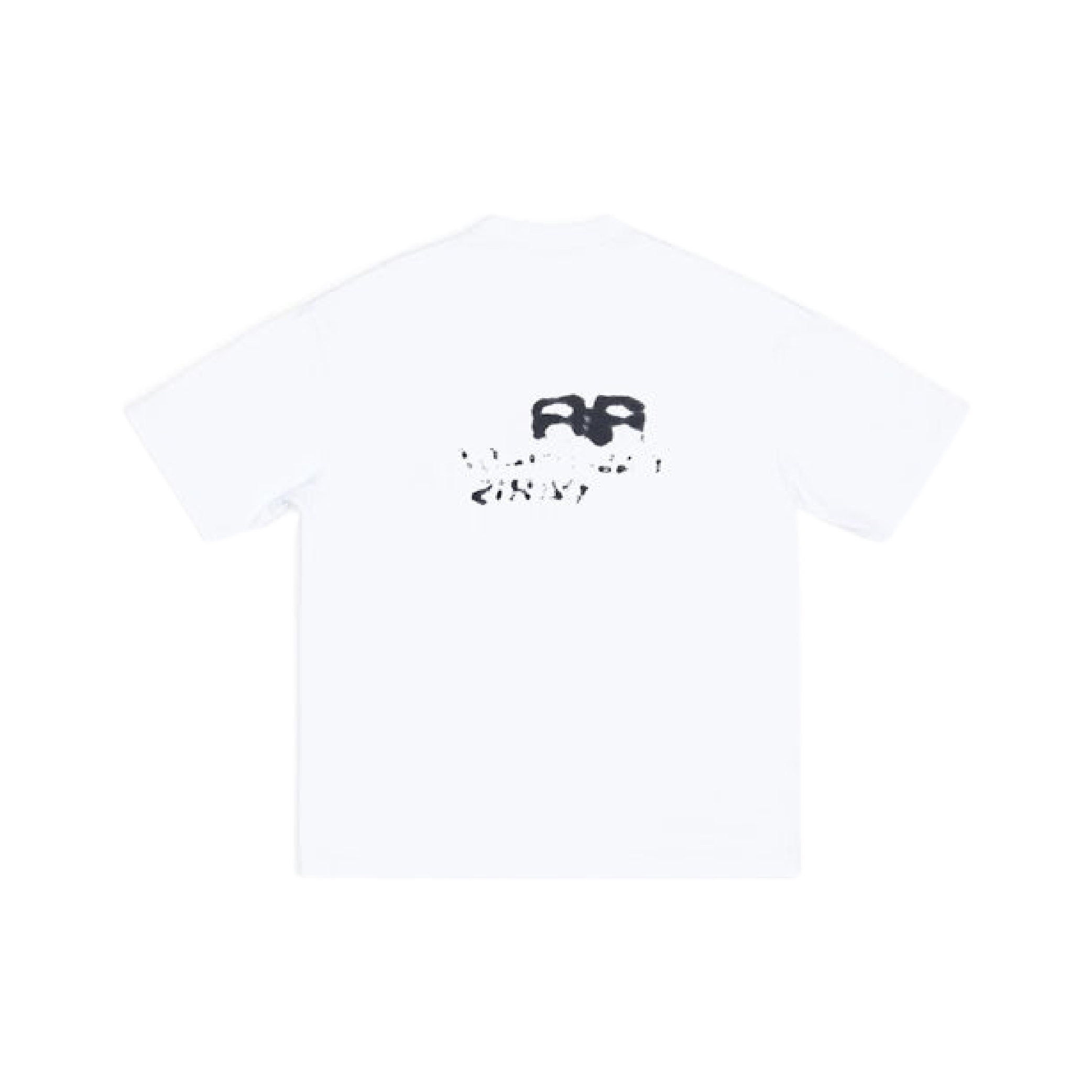 Balenciaga Hand Drawn BB Icon Medium Fit White Tee-03