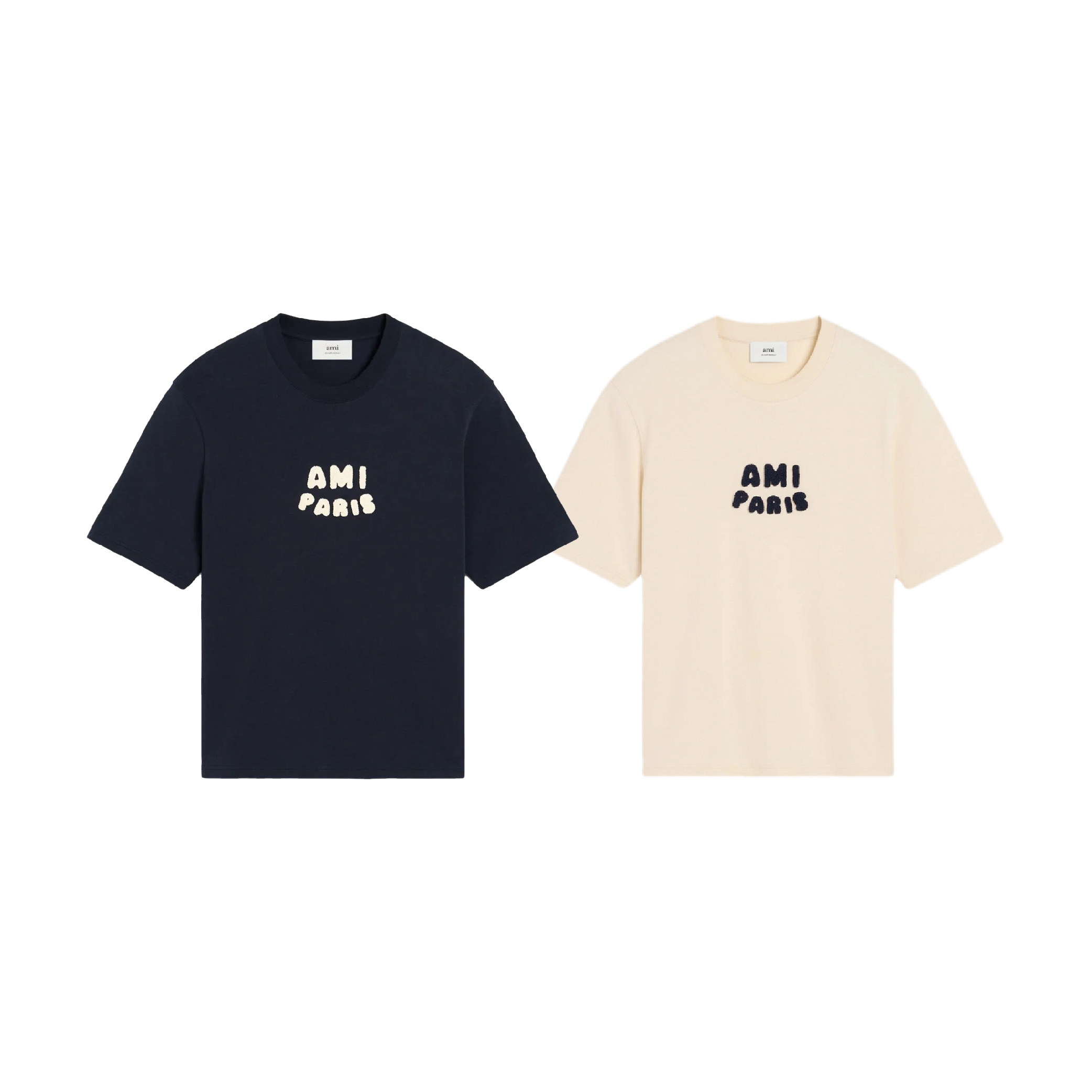 Ami Paris Men's Cotton Patch T-Shirt-01