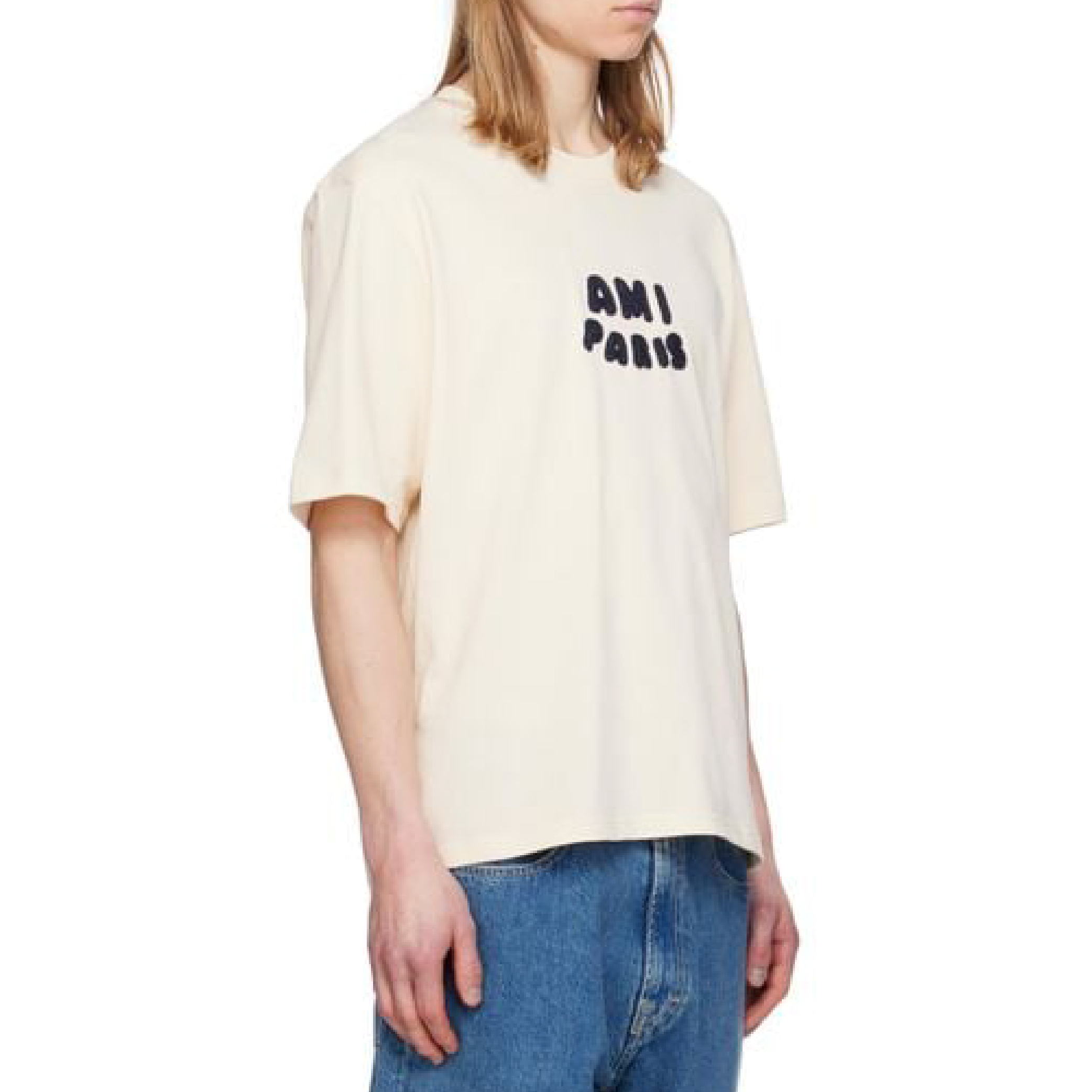Ami Paris Men's Cotton Patch T-Shirt-06