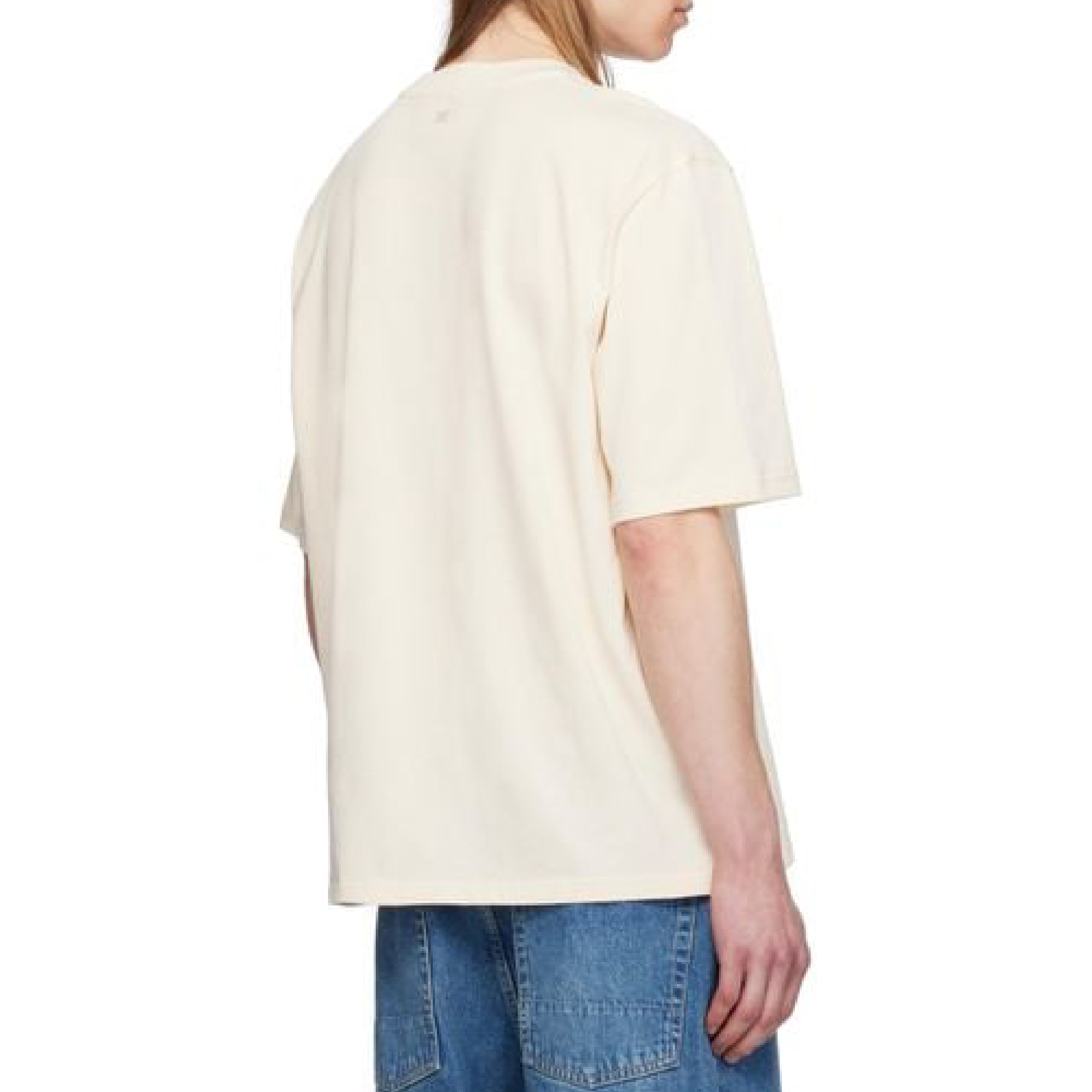 Ami Paris Men's Cotton Patch T-Shirt-07