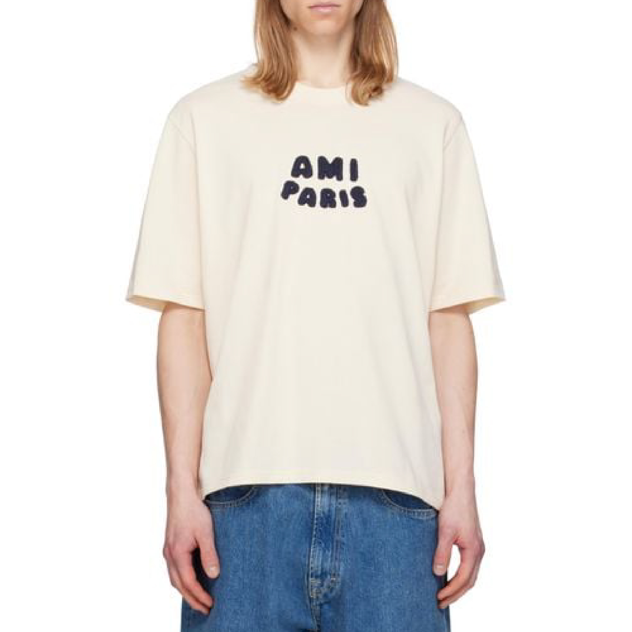 Ami Paris Men's Cotton Patch T-Shirt-05