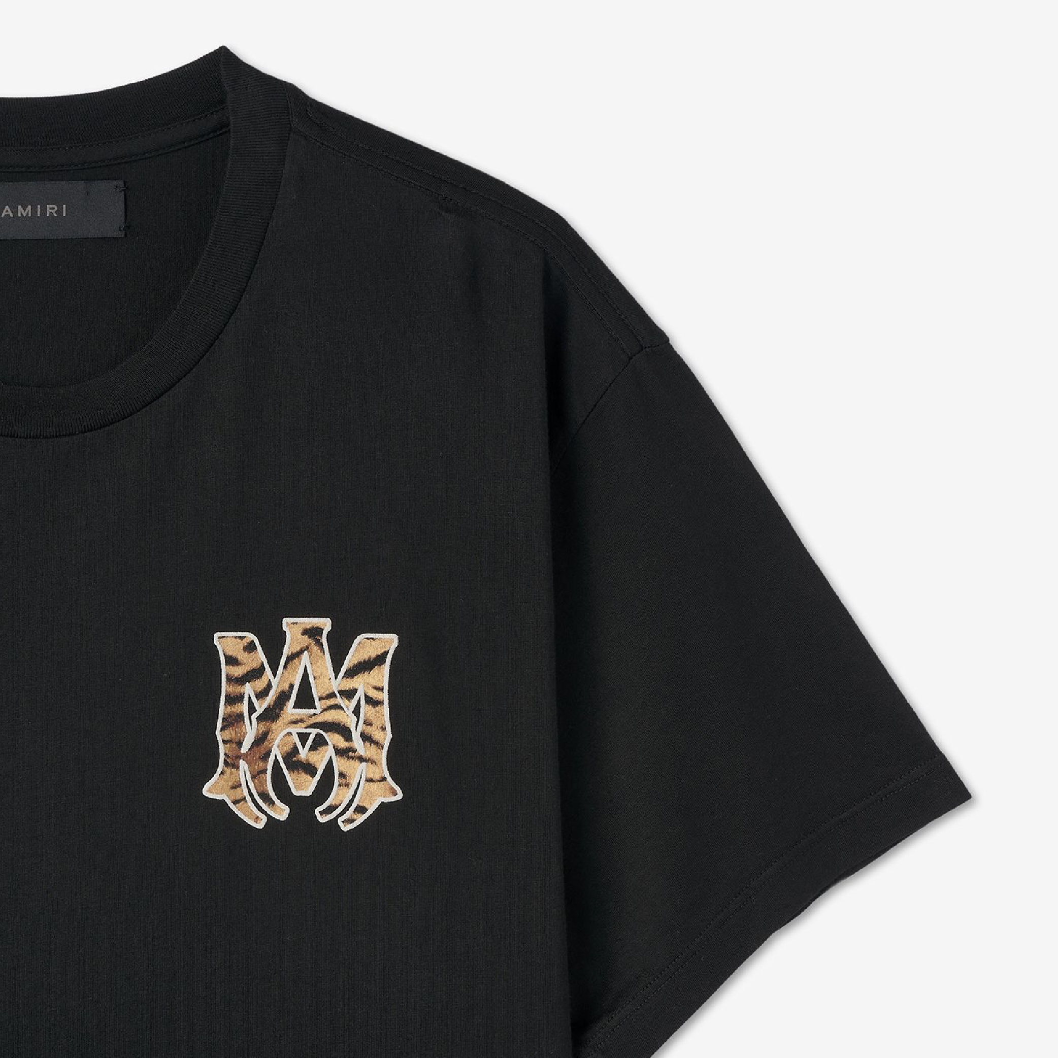 AMIRI Tiger Logo Print Short Sleeve T-Shirt-05