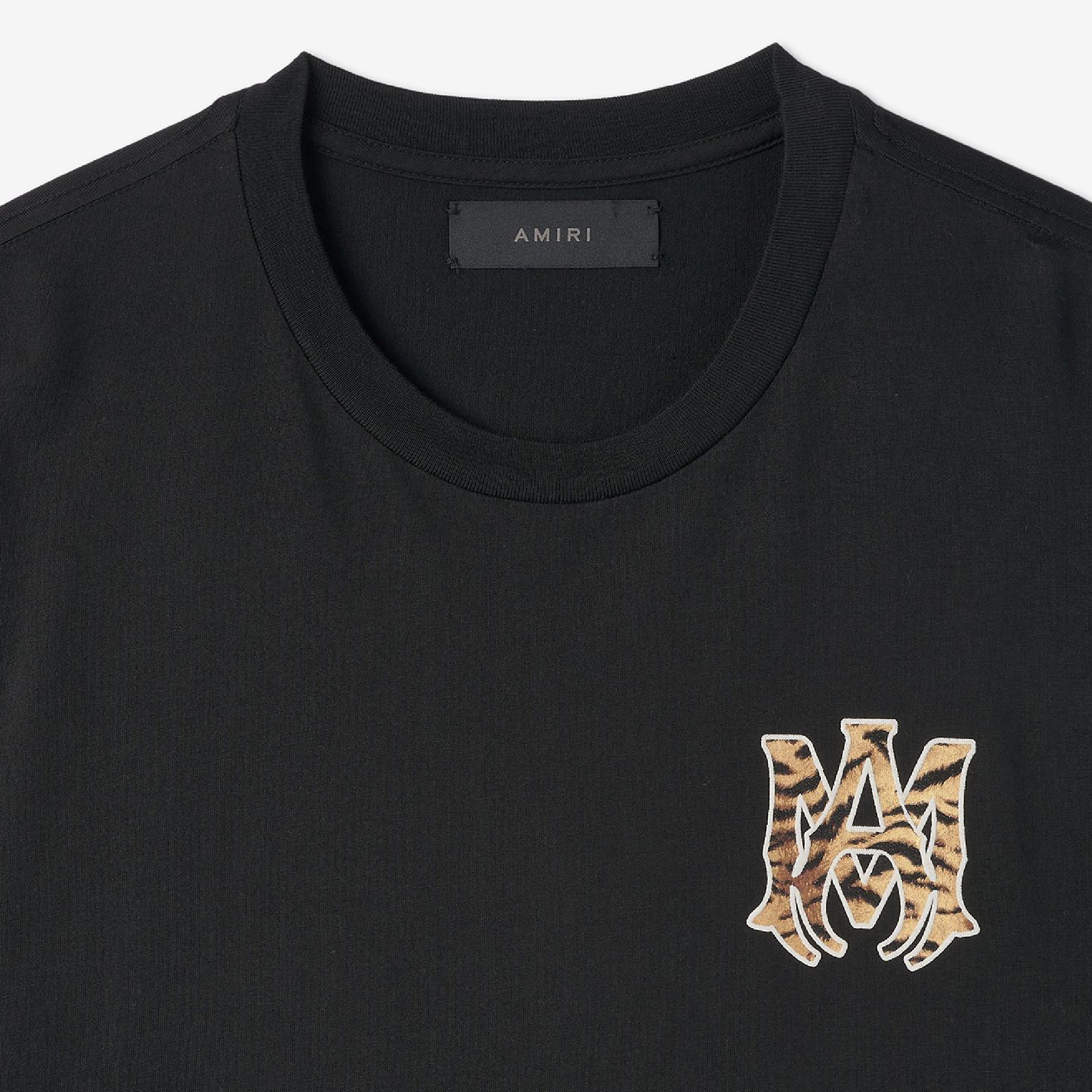 AMIRI Tiger Logo Print Short Sleeve T-Shirt-04