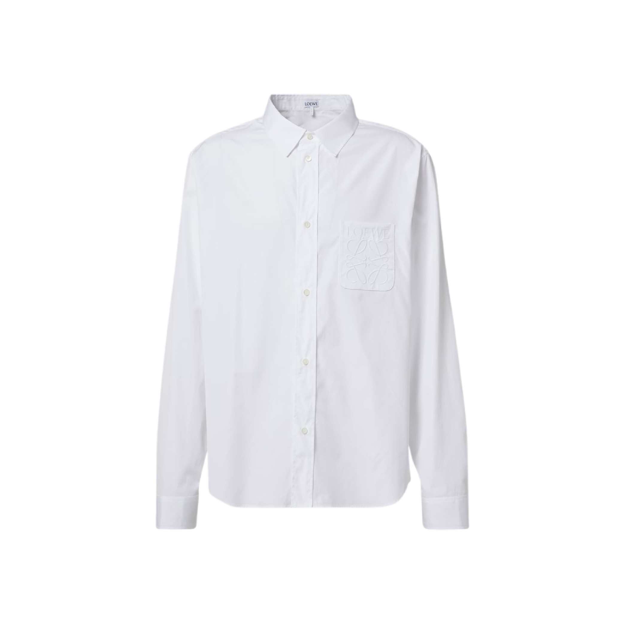 LOEWE Anagram-embroidered shirt-01