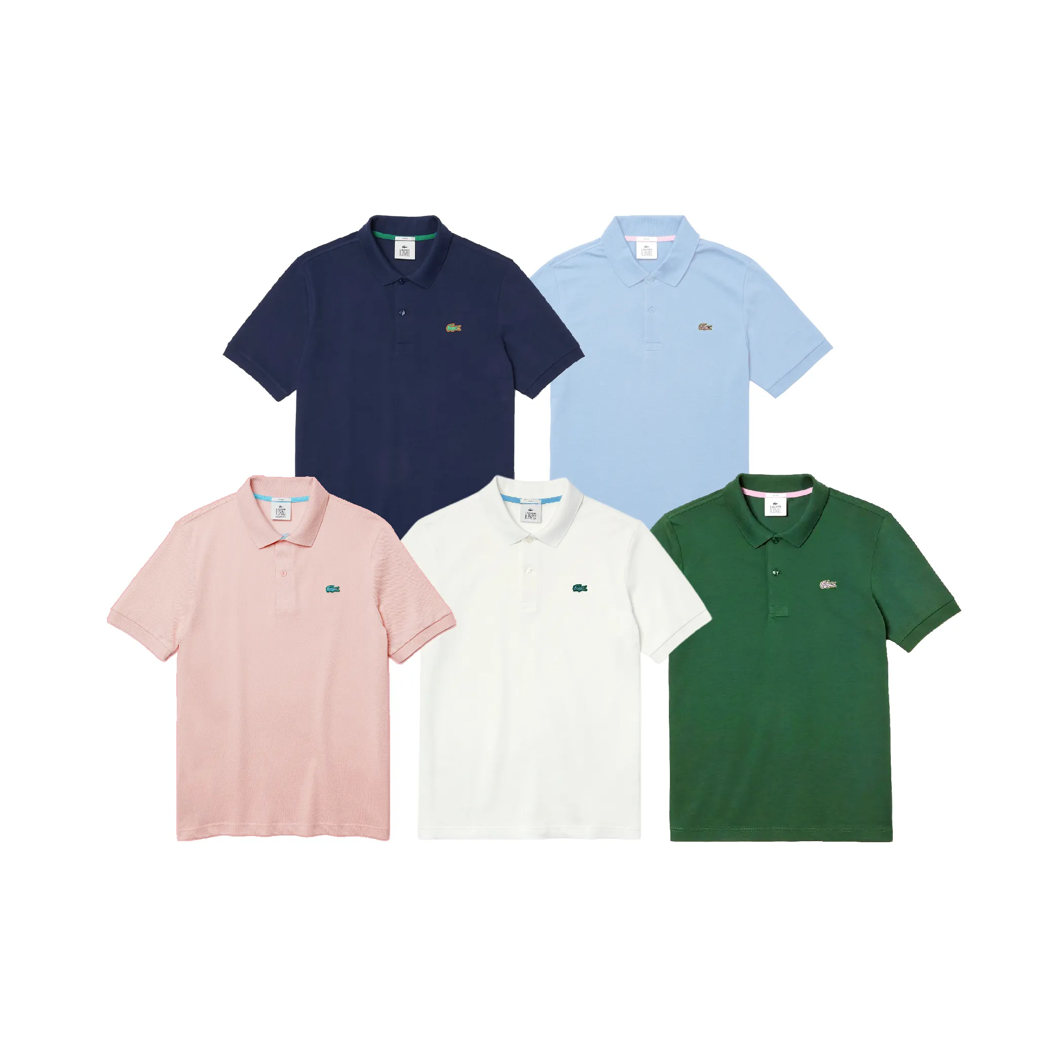 Lacoste L!VE Stretch Cotton Pique Polo (Unisex Collection)-01