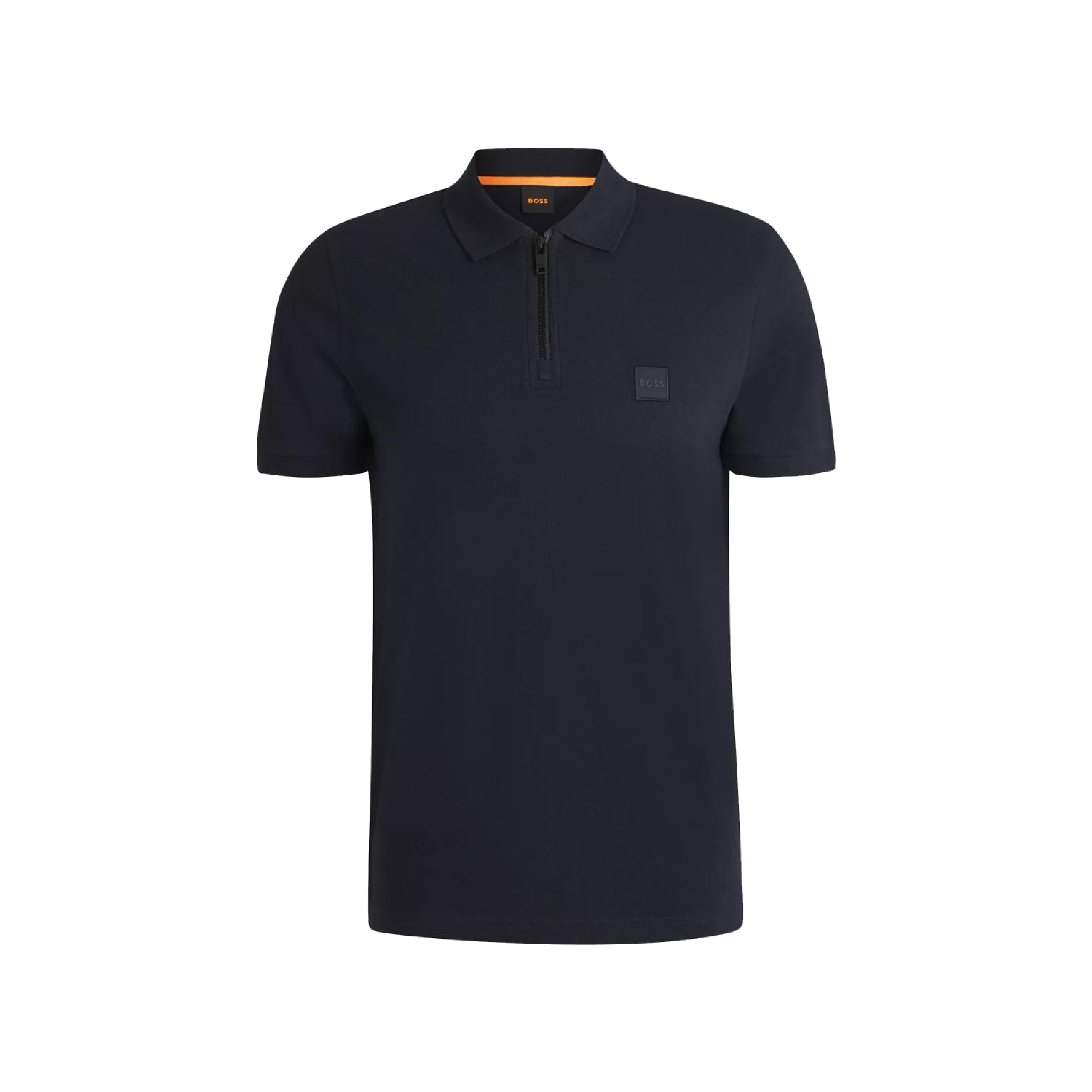 Hugo Boss Half-Zipper Box Logo Polo Shirt-02