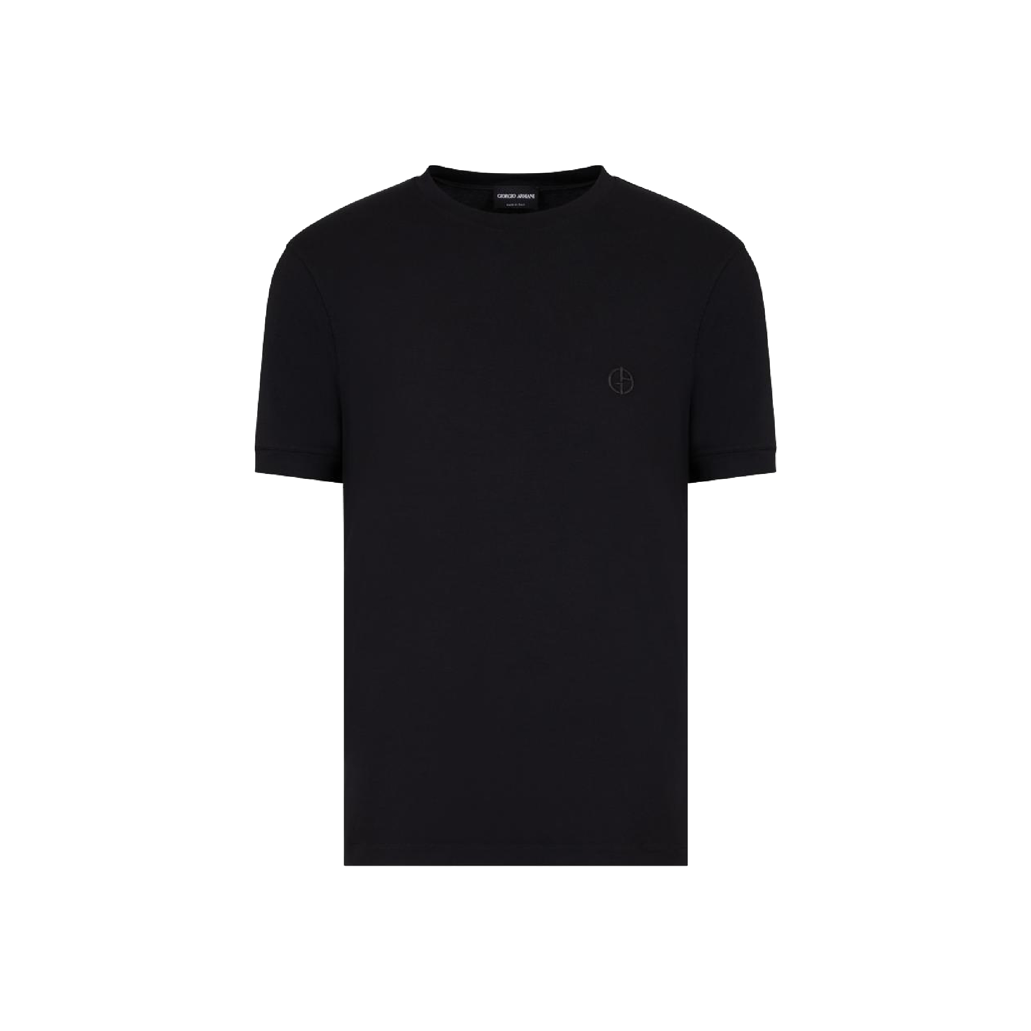 Giorgio Armani Embroidered Small Logo Crewneck Tee-02
