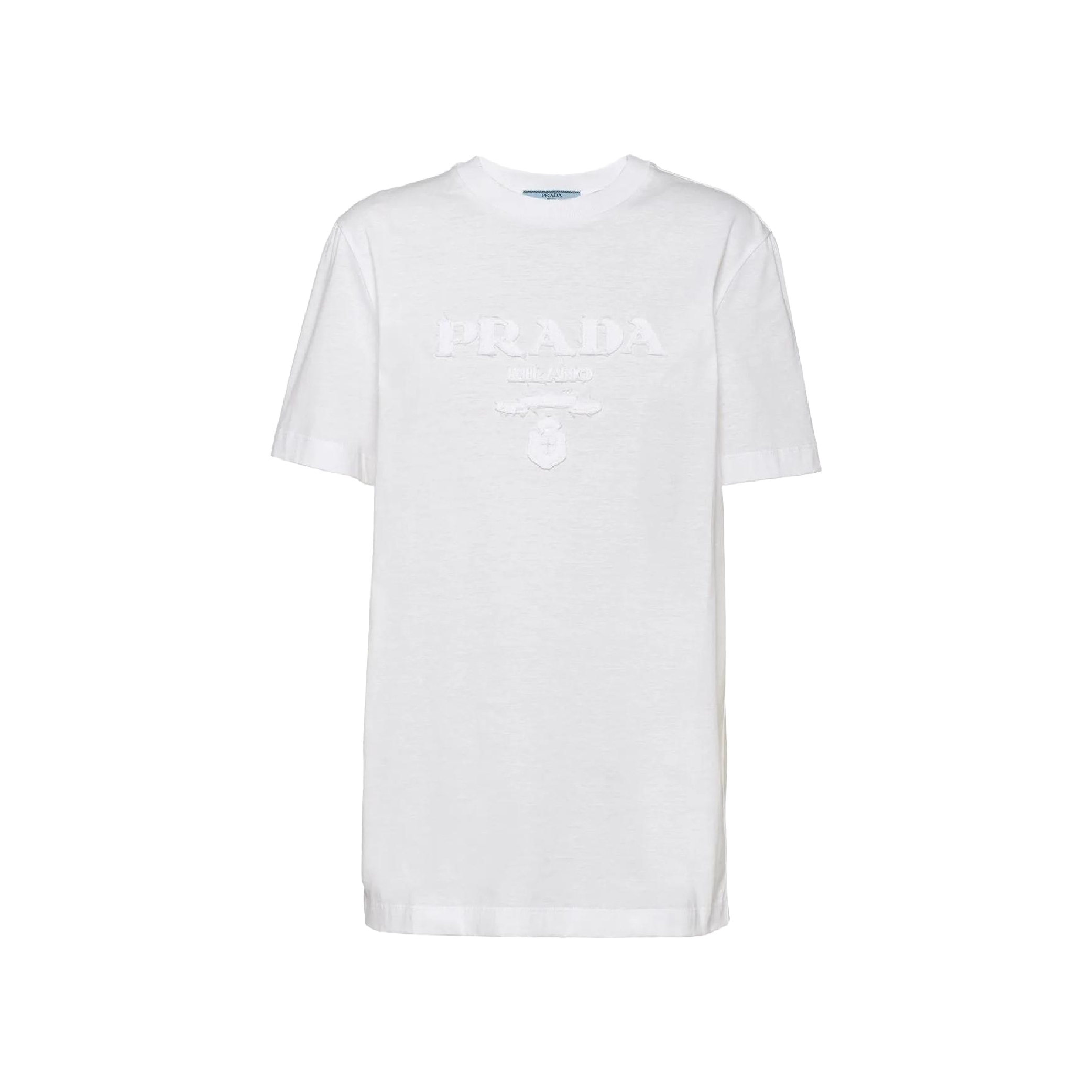 Prada Milano Centre Logo Crewneck Tee-02