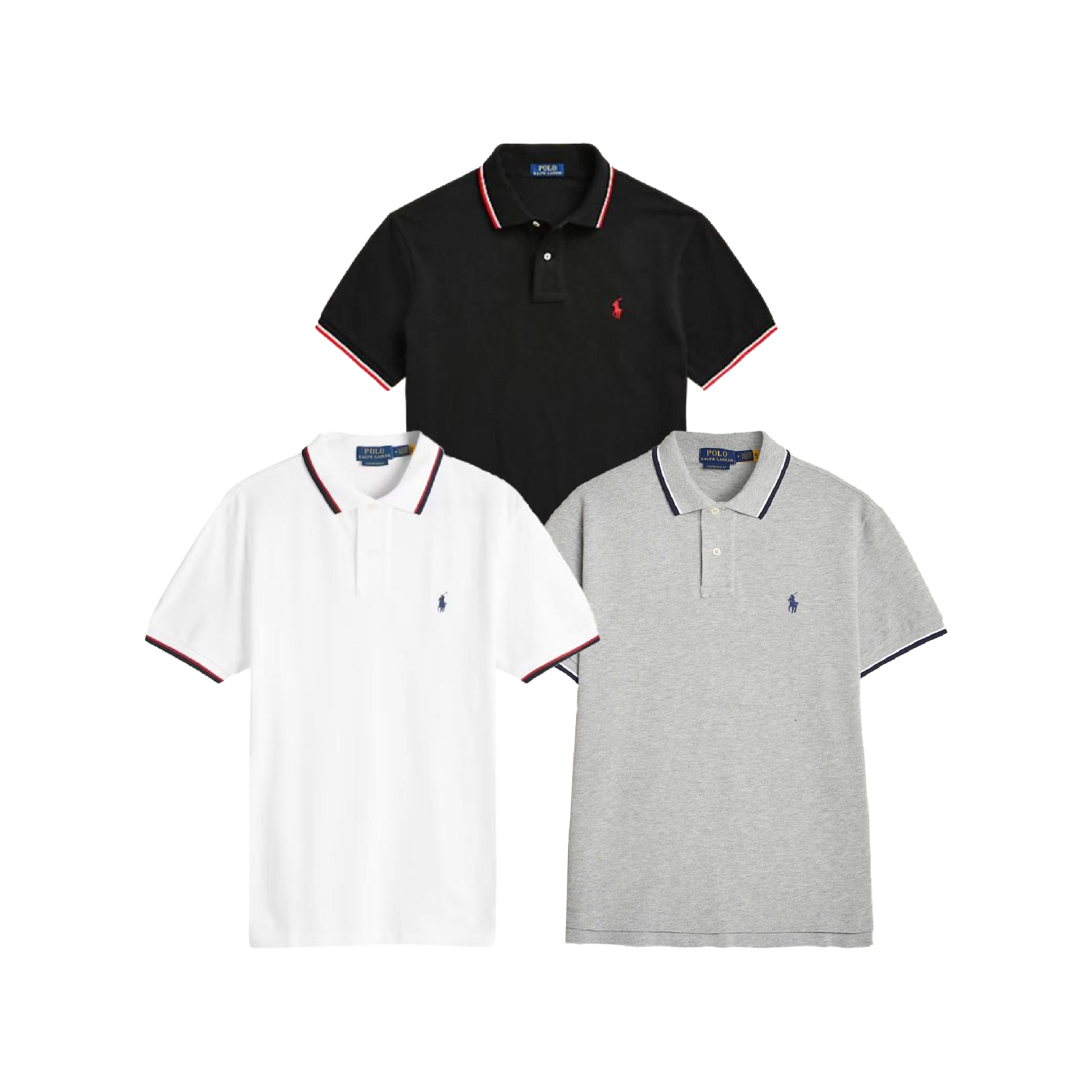 Polo Ralph Lauren Small Pony Twin-tipped collar polo-01