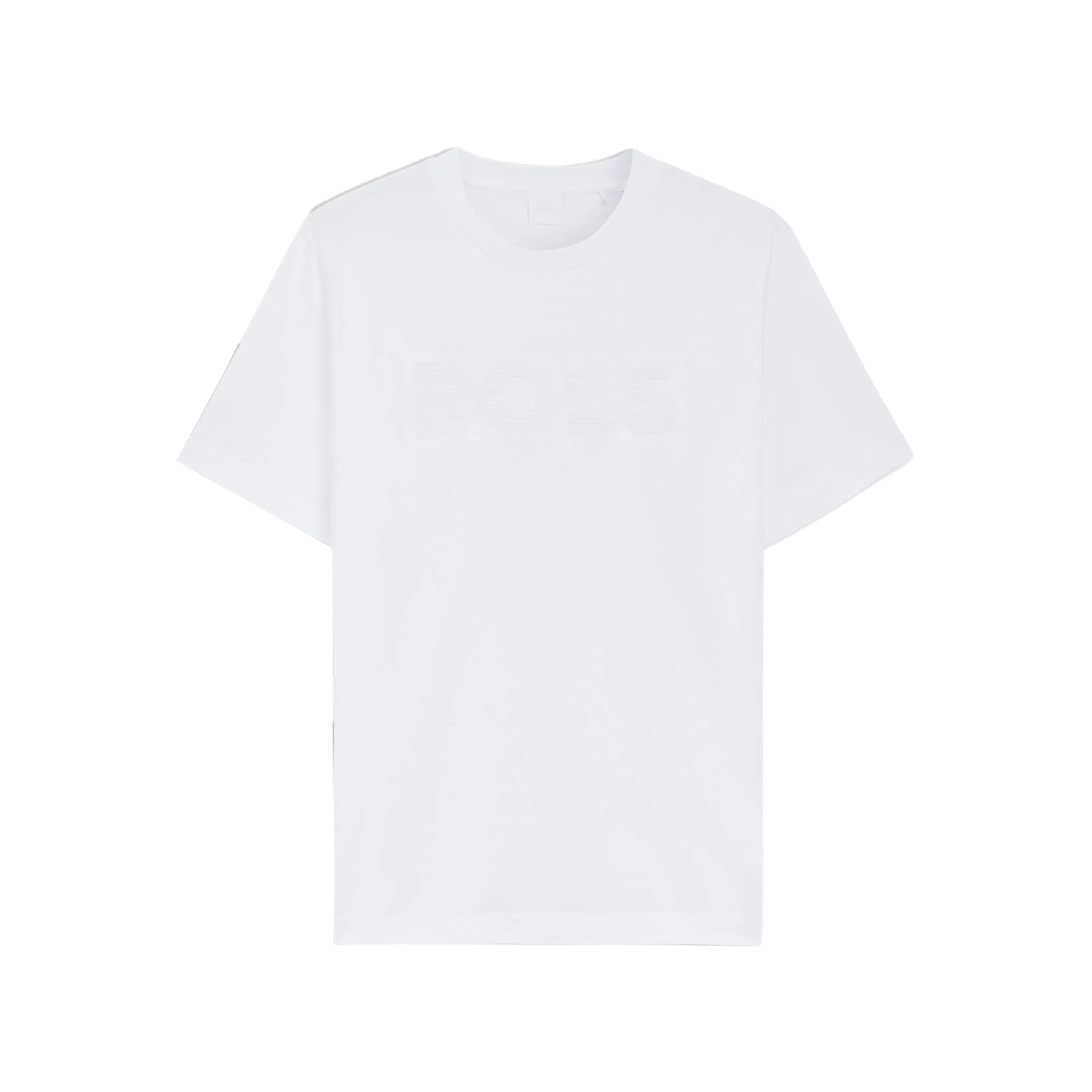 Hugo Boss Horizontal Striped Wording Logo Tee-02