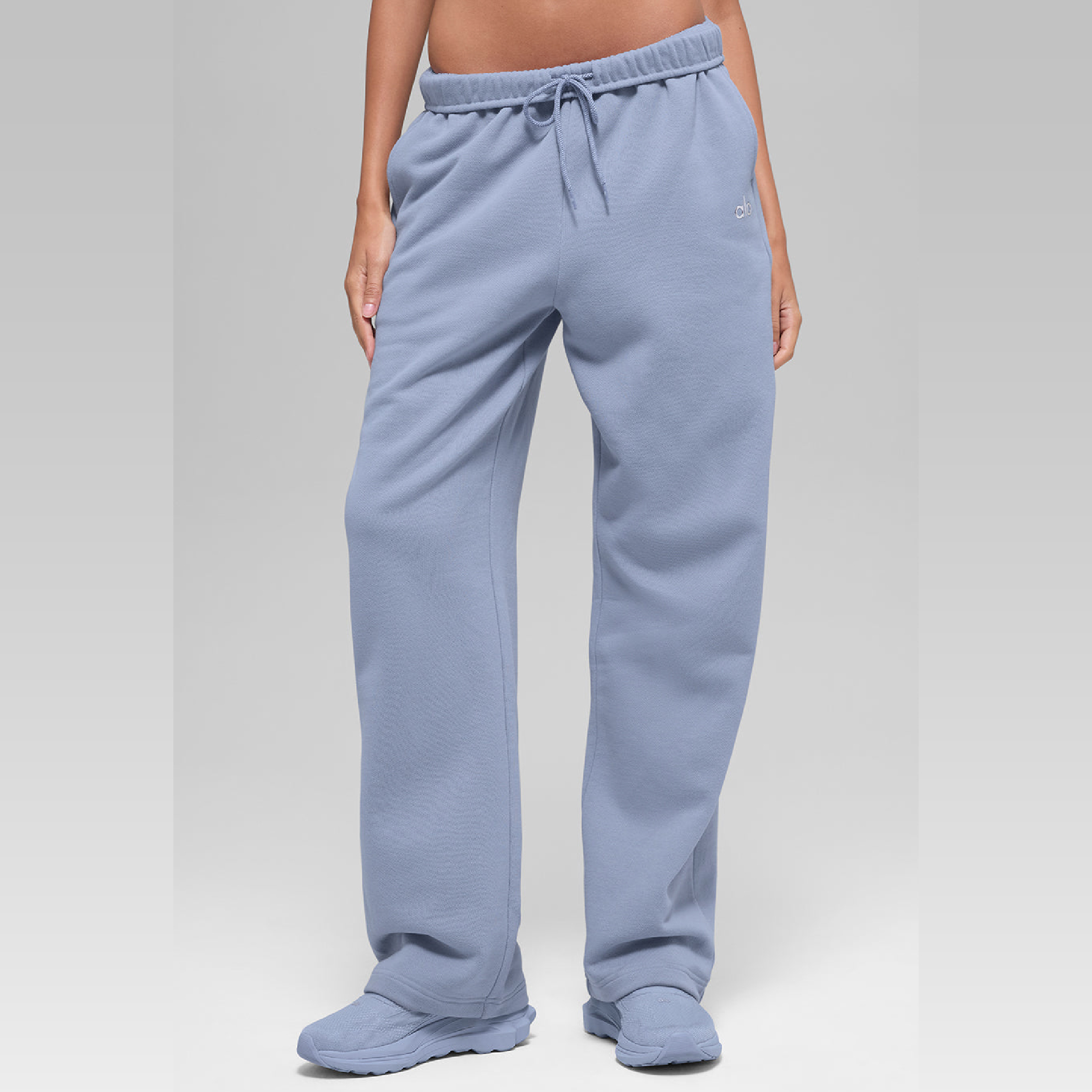 Alo Accolade Wide-leg Sweatpants-15