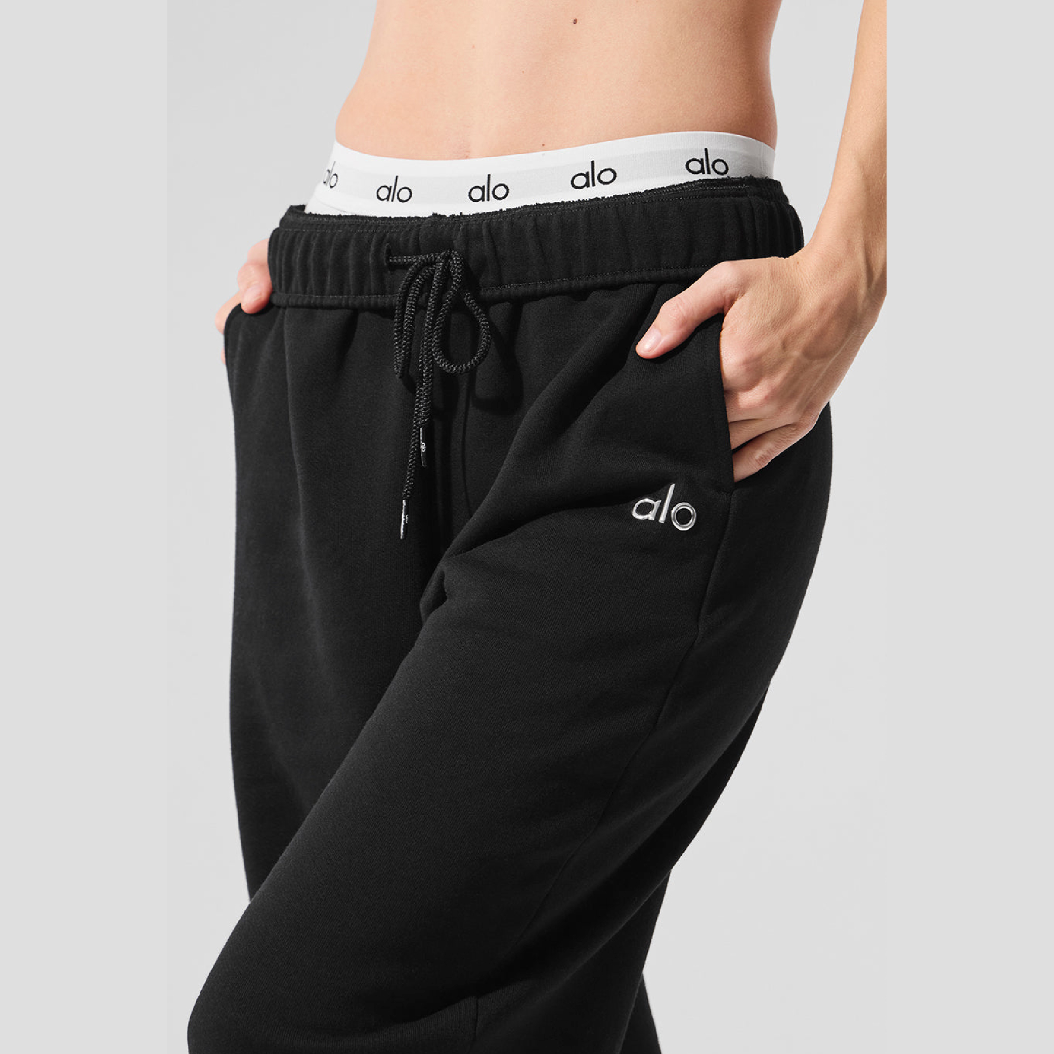Alo Accolade Wide-leg Sweatpants-16