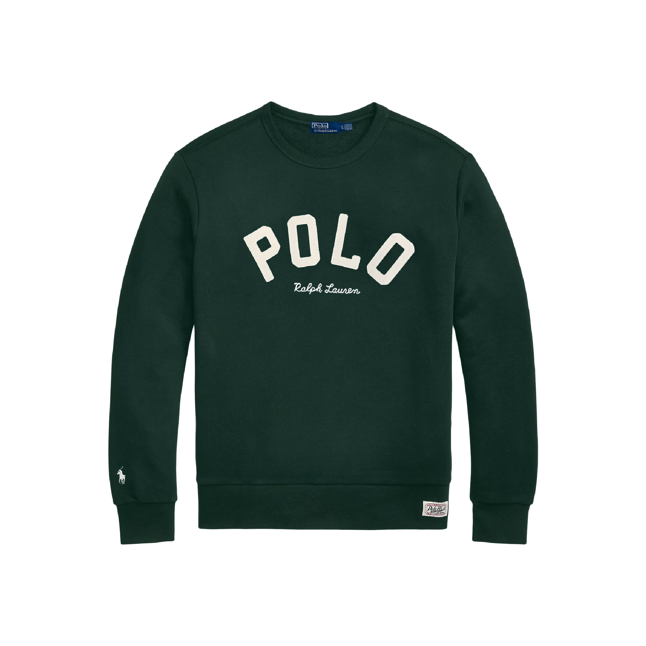 Polo Ralph Lauren Embroidered Patch Wording Logo Sweatshirt-05