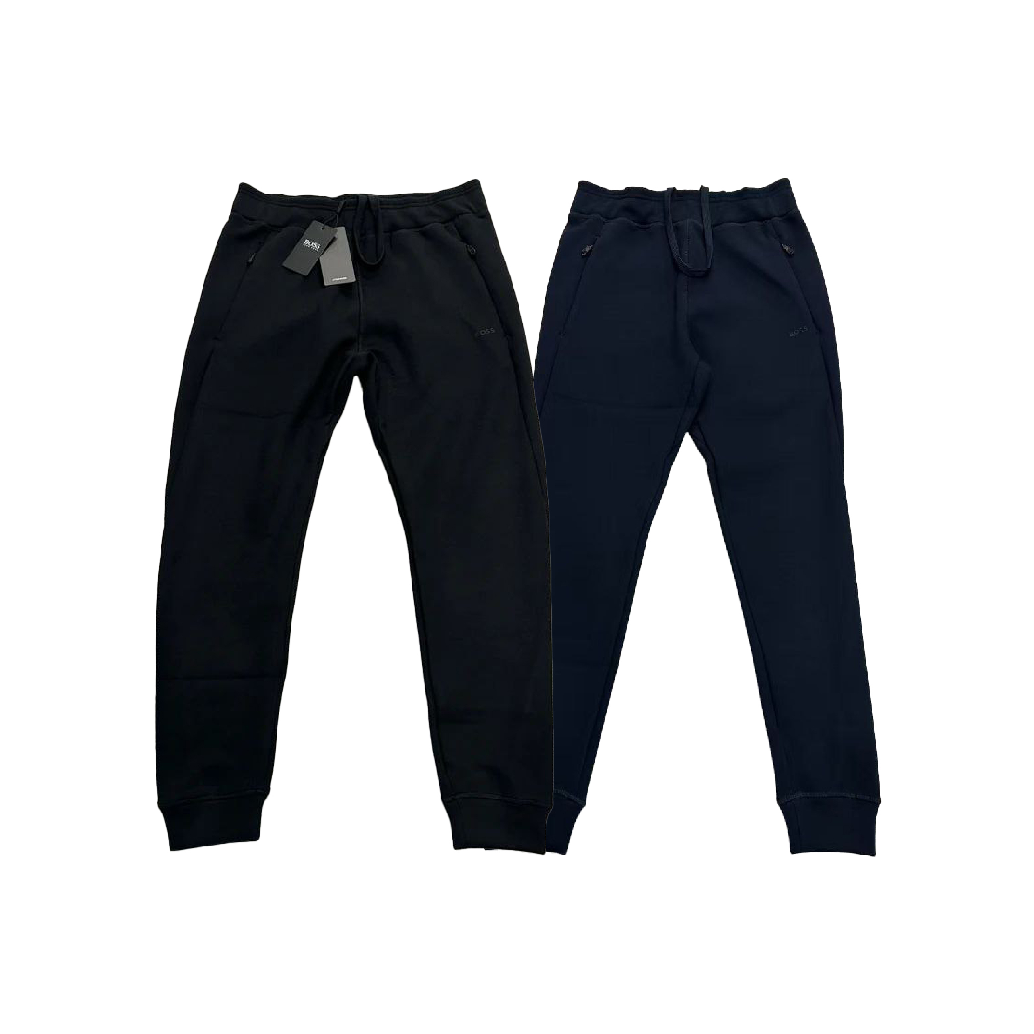 Hugo Boss embossed logo sweatpants-01