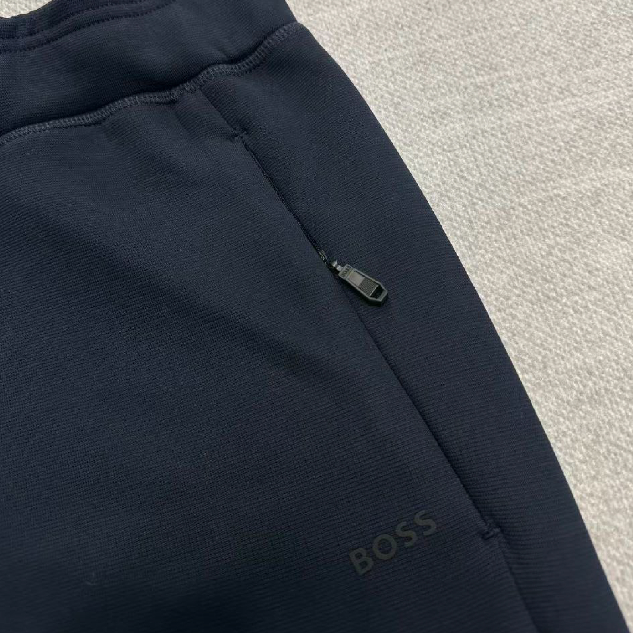 Hugo Boss embossed logo sweatpants-07