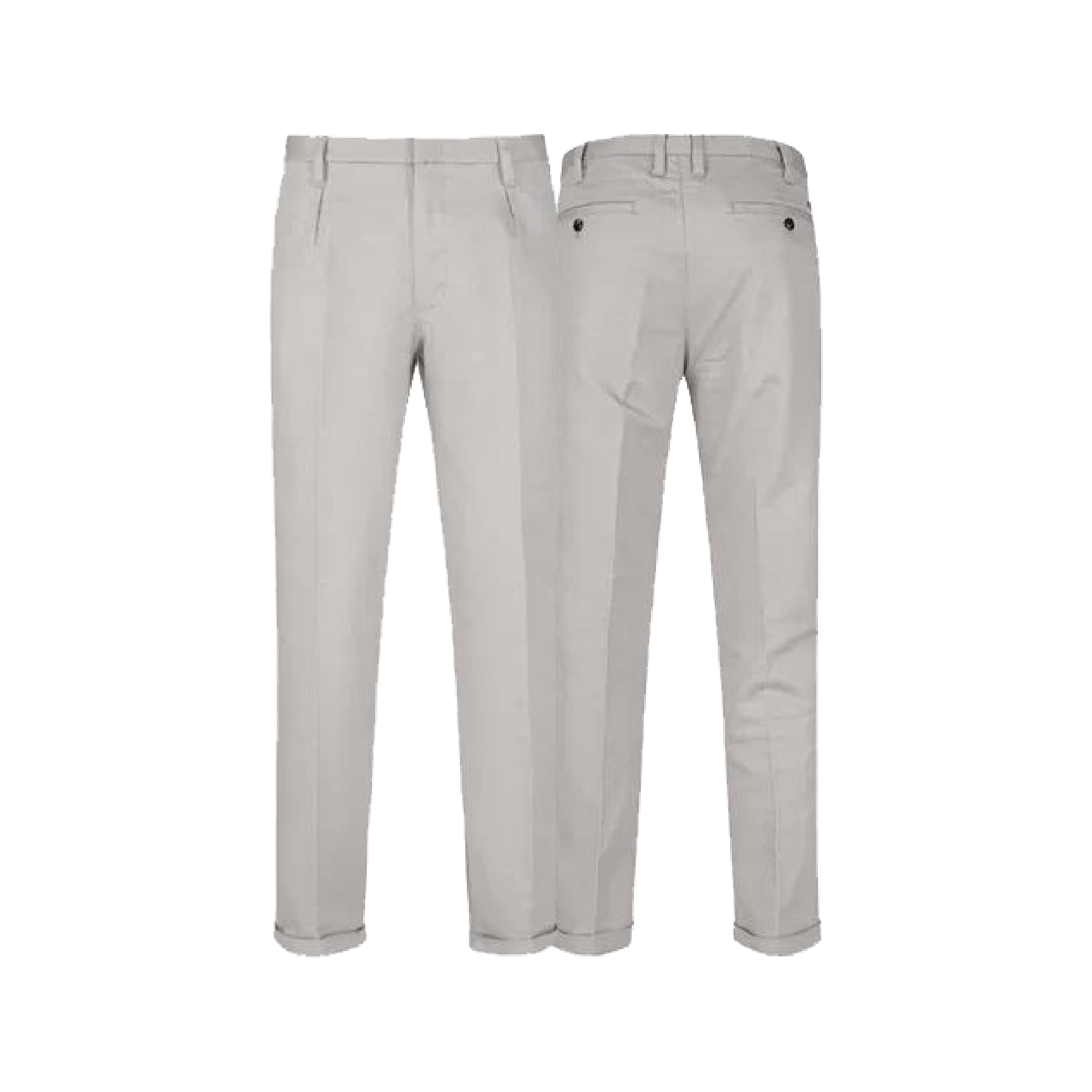 Emporio Armani Beige Chino Long Pants-01