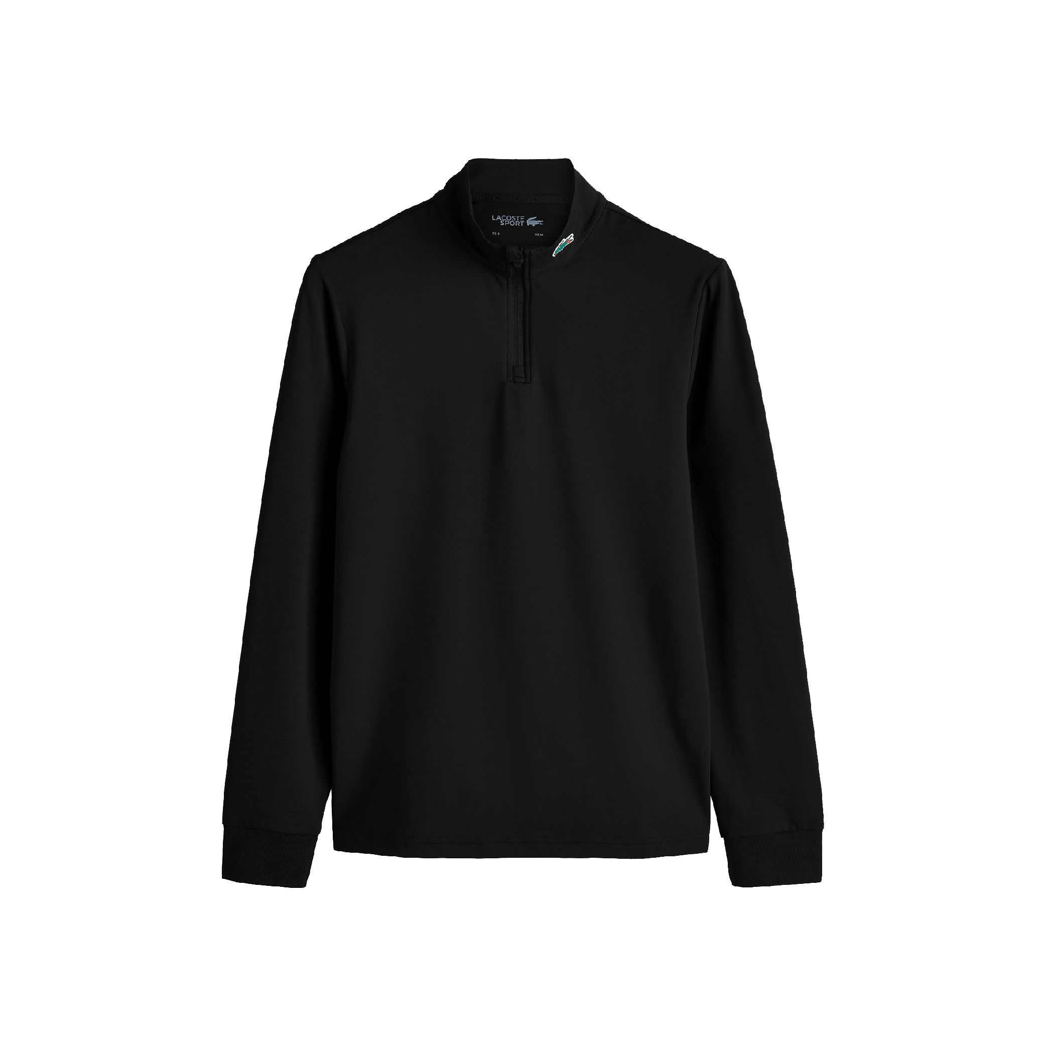 Lacoste Quarter-zip Ultra Dry Stretch Gold Sweatshirt-02