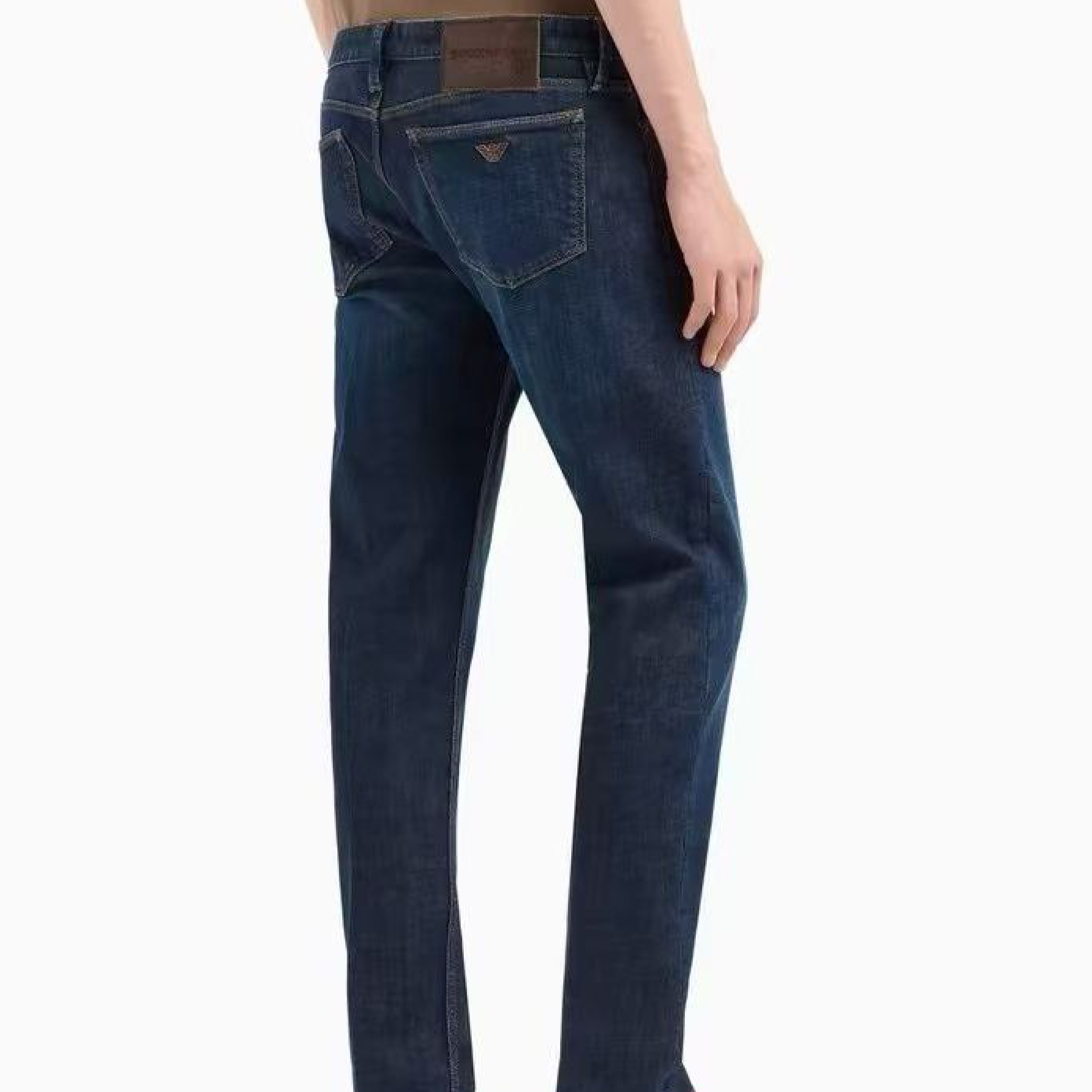 Emporio Armani Beige Chino Long Pants-06