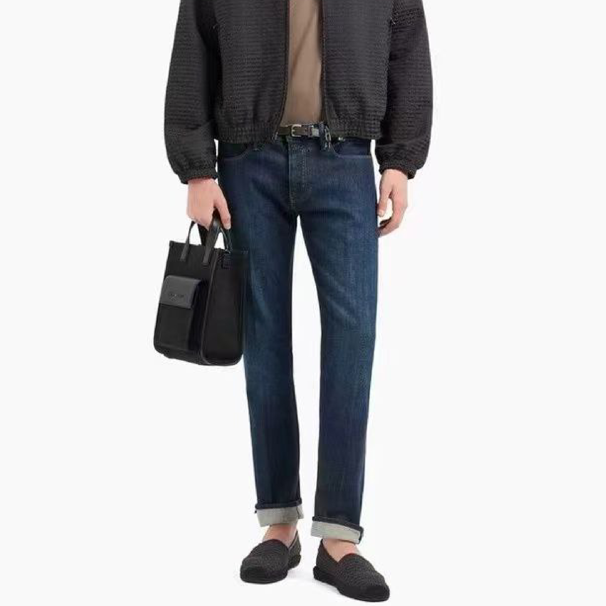 Emporio Armani Beige Chino Long Pants-07