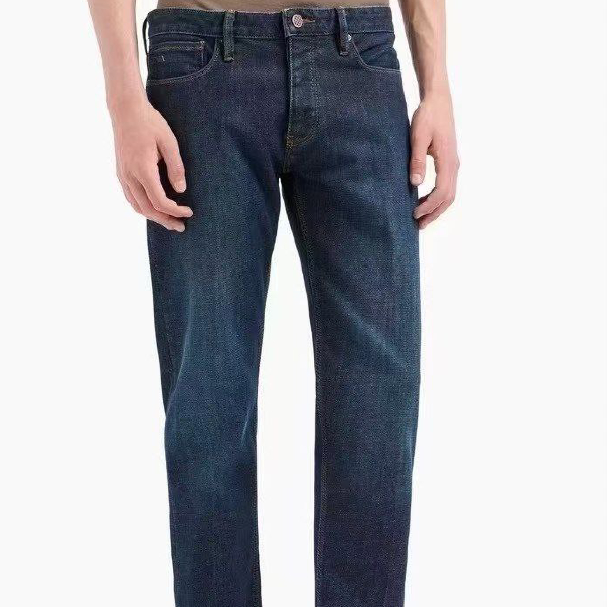 Emporio Armani Beige Chino Long Pants-05