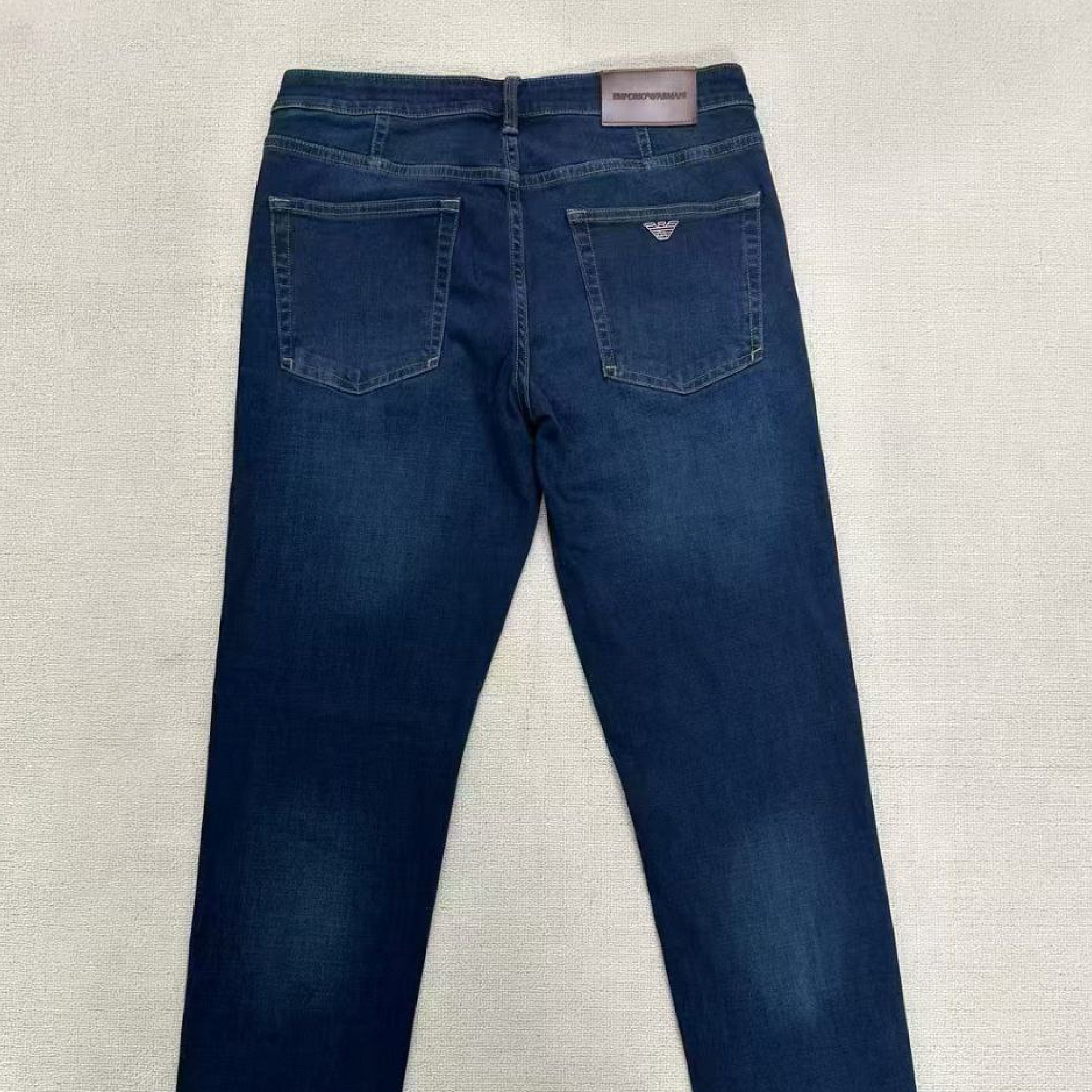 Emporio Armani Beige Chino Long Pants-02