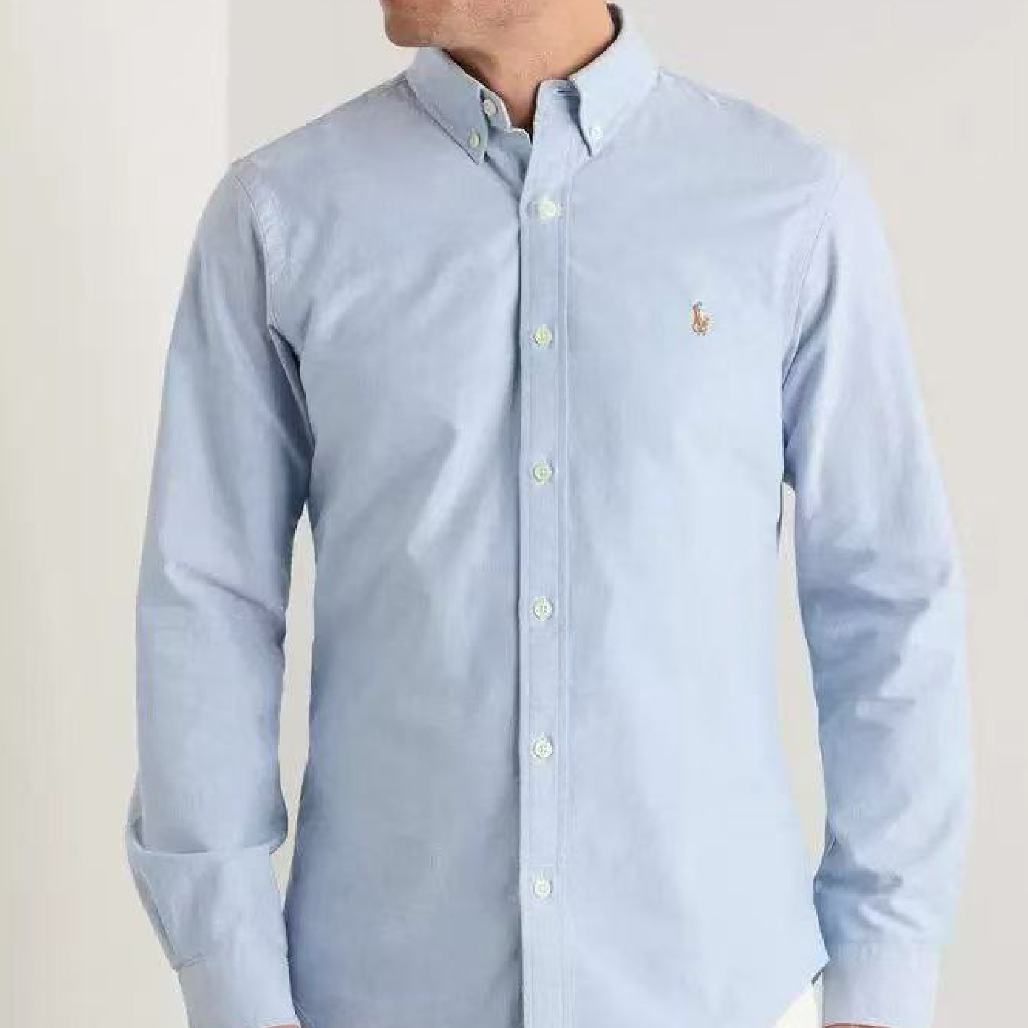 Ralph Lauren Multicolour Pony Oxford LS Collar Shirt-06