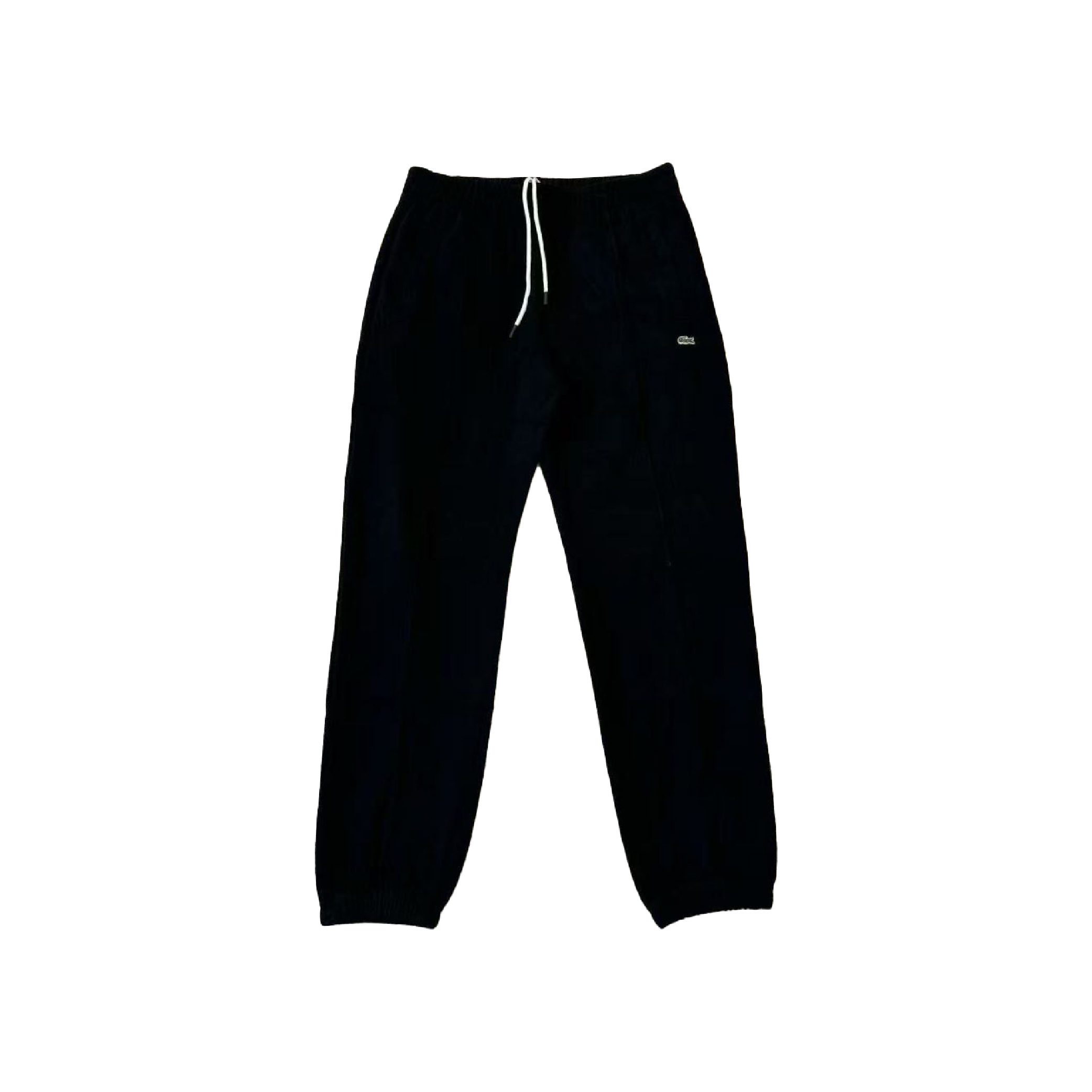Lacoste Croc Logo Black Sweatpants-01