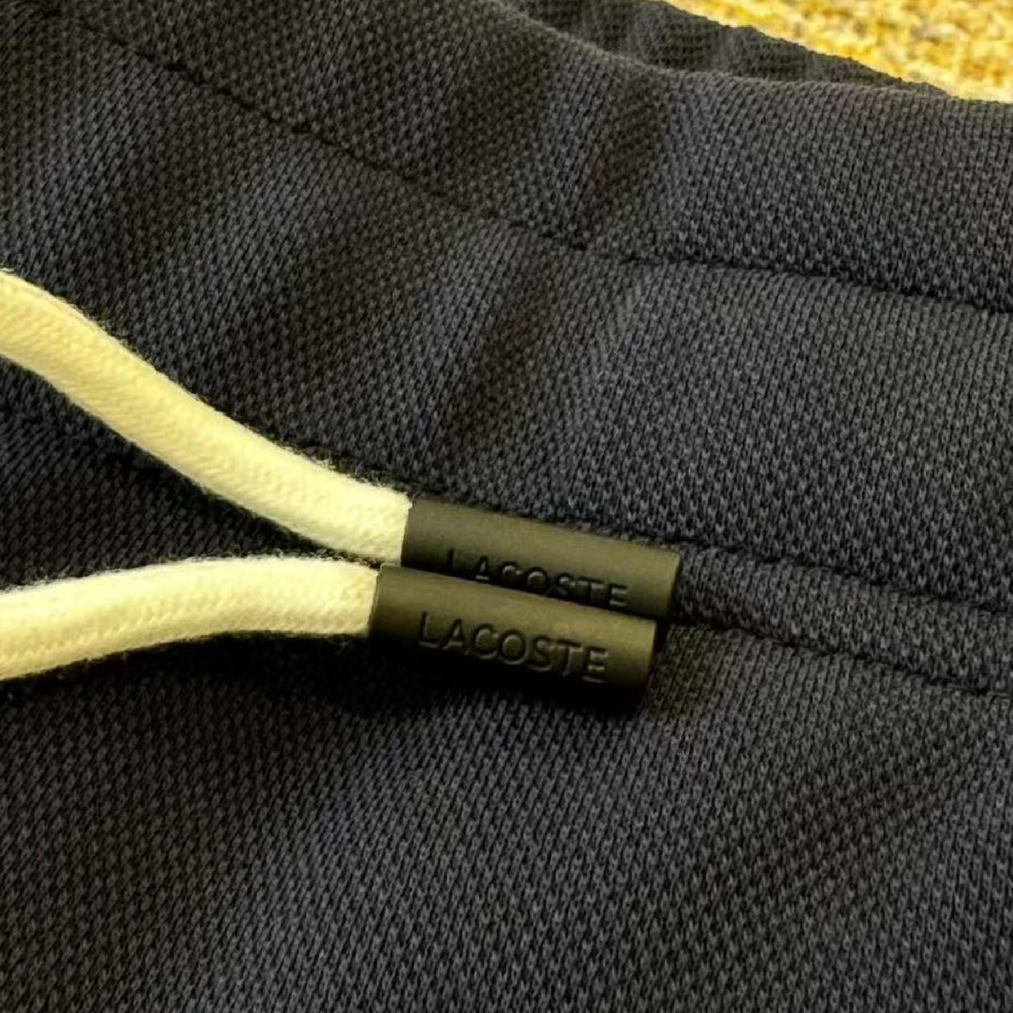 Lacoste Croc Logo Black Sweatpants-02